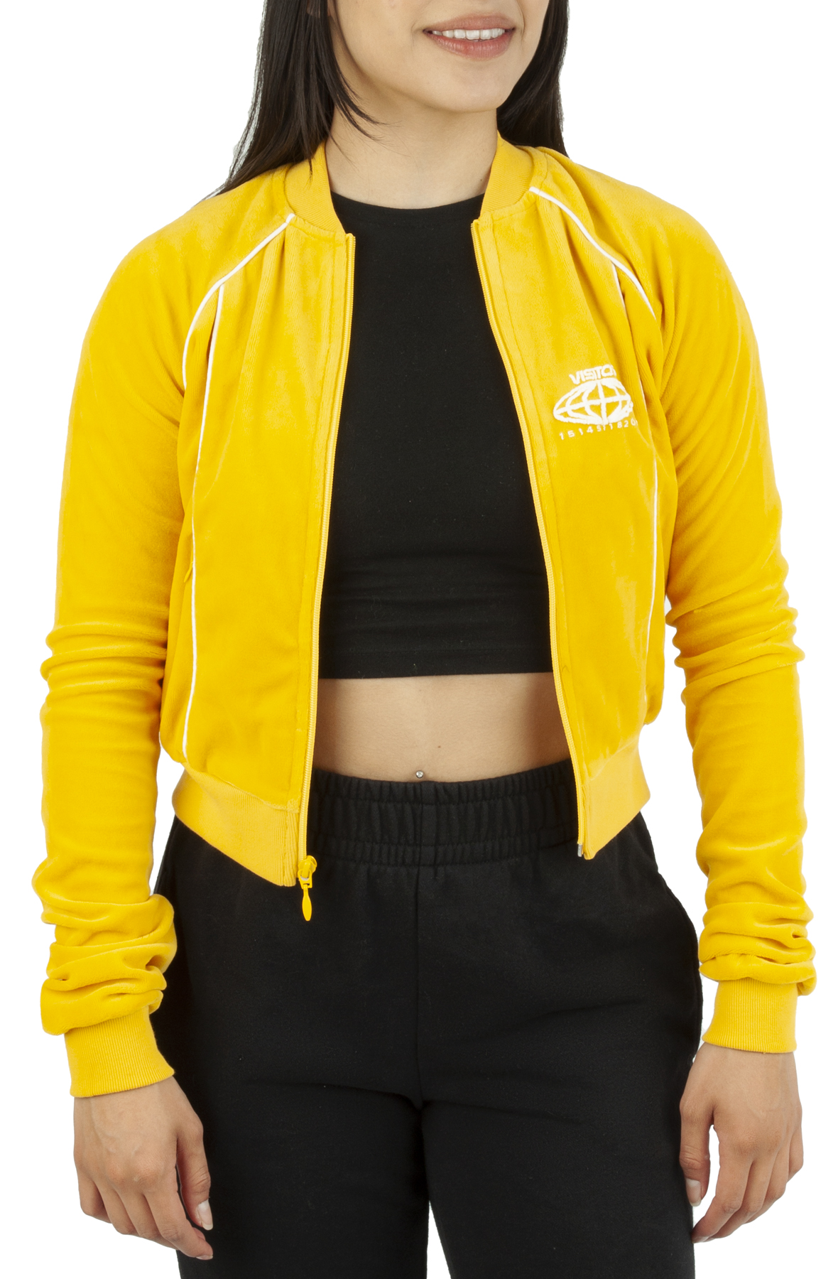 VISITOR OF EARTH Visitor Velour Zip Jacket VOE16 - Shiekh