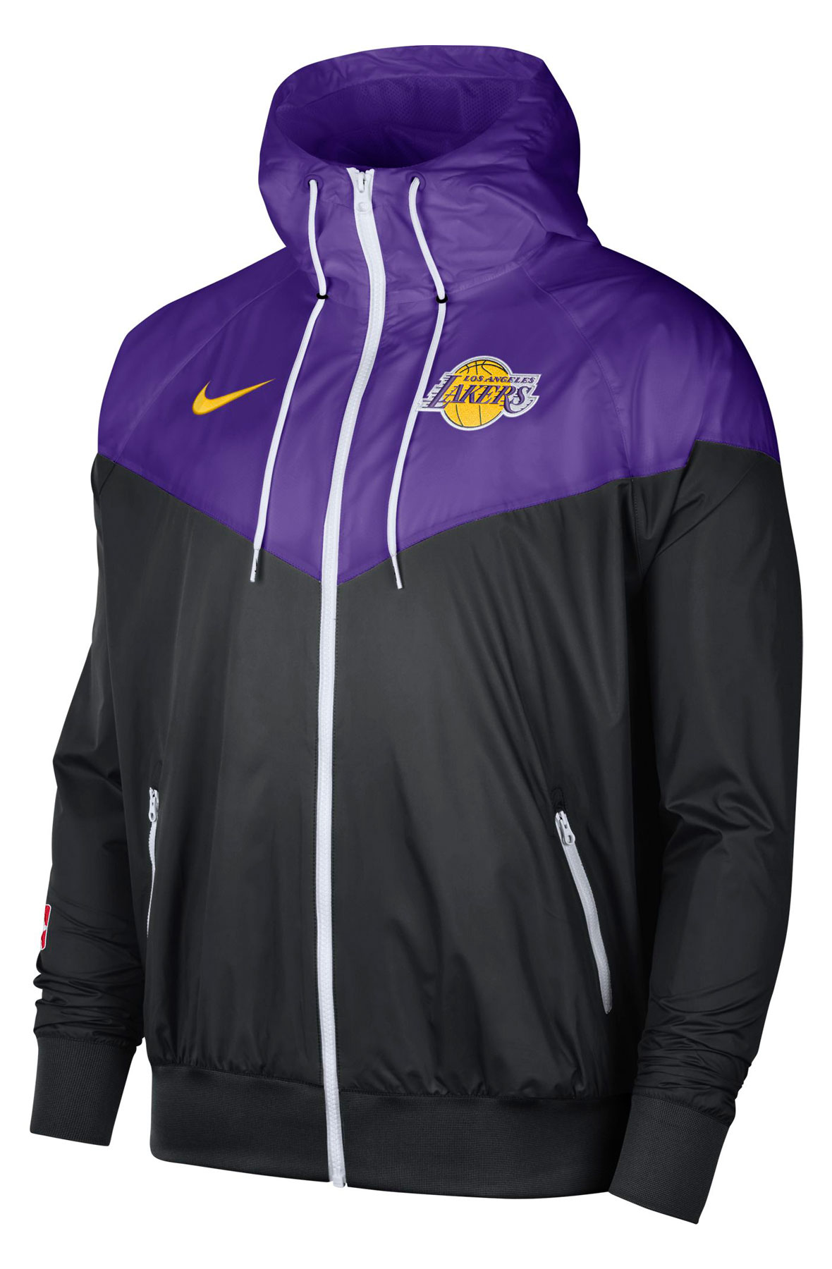 LOS ANGELES LAKERS COURTSIDE LIGHTWEIGHT WINDRUNNER JACKET DB1247 504