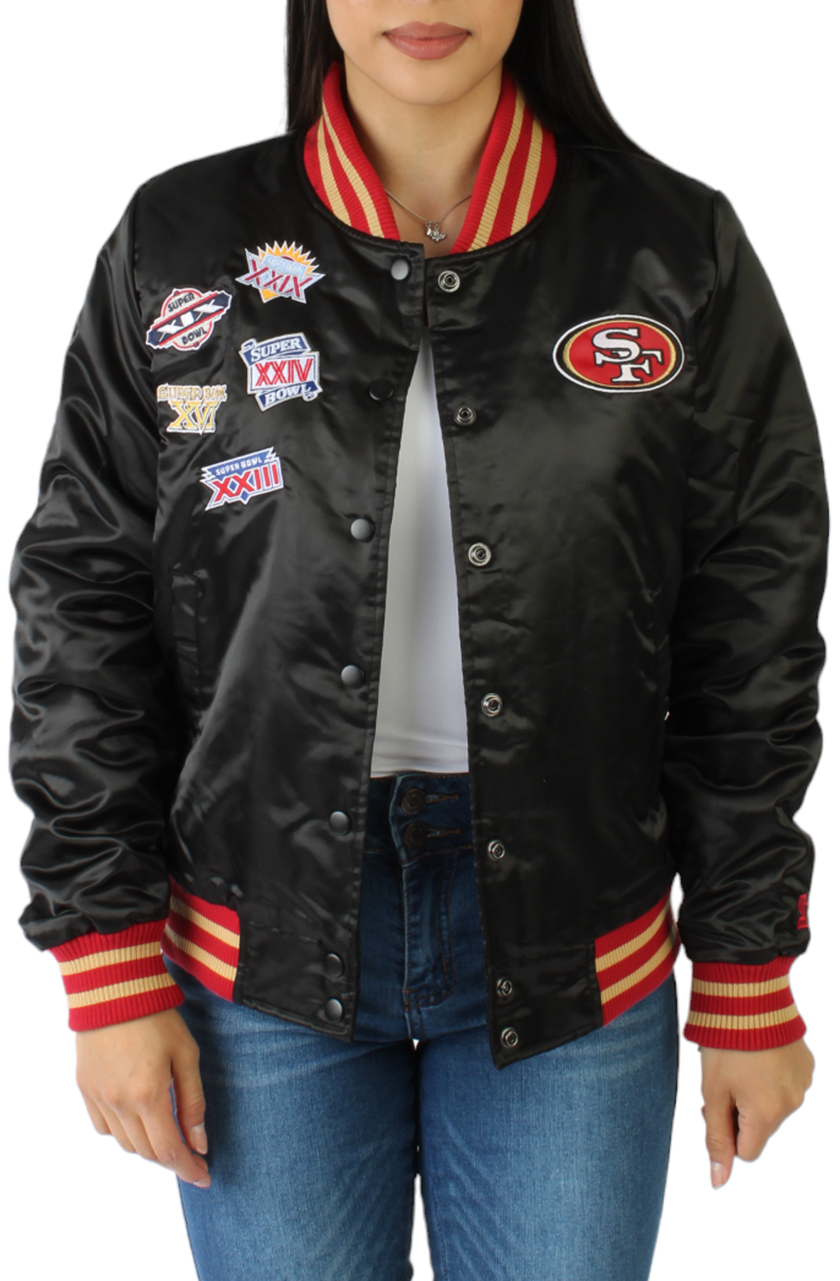 STARTER San Francisco 49ers Champions Jacket NS30B551 SNF 