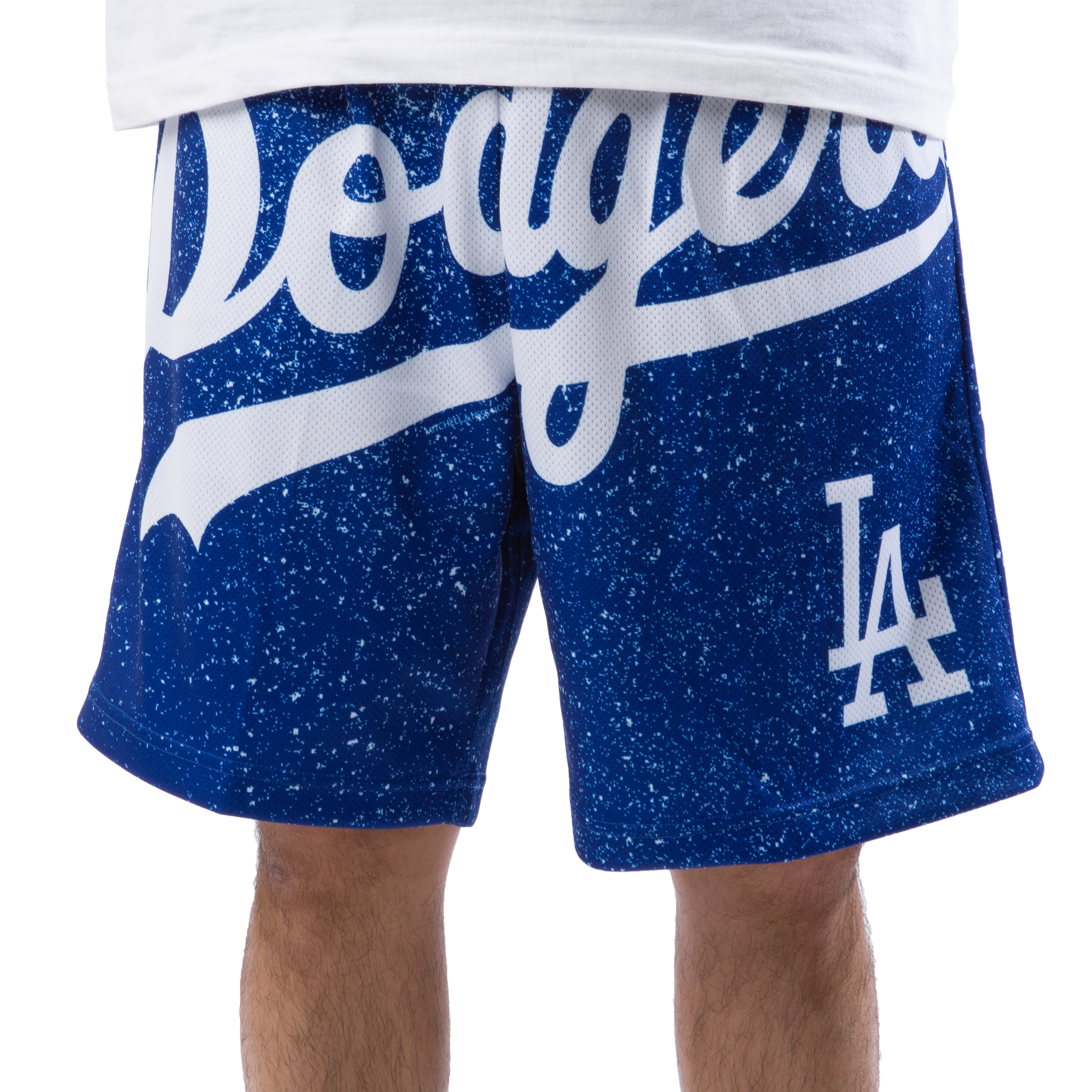 Mens Los Angeles Dodgers Pro Standard Dodgers Woven Shorts Gray