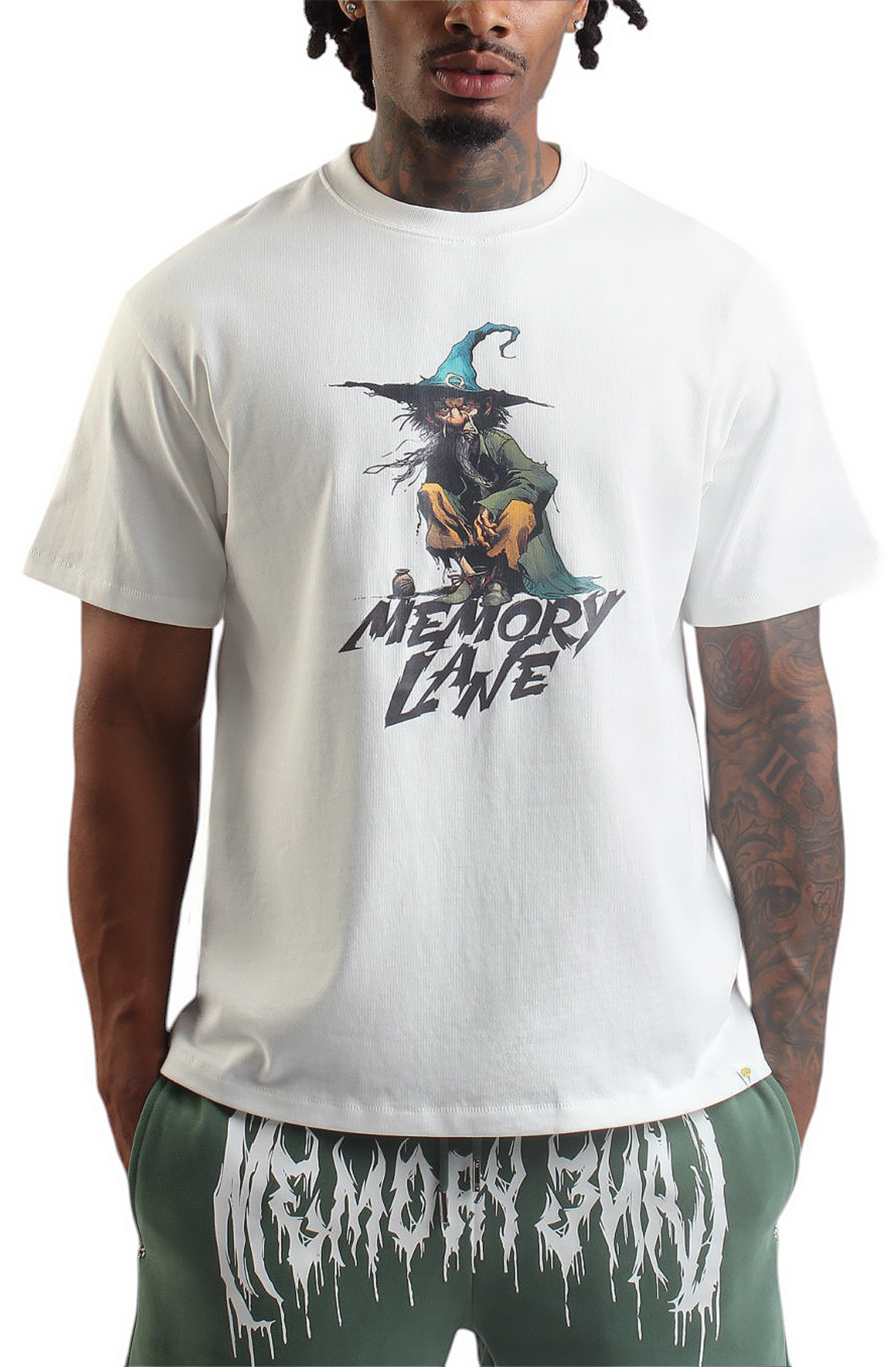 MEMORY LANE The Wizard T-Shirt ML-ST25-113 - Shiekh