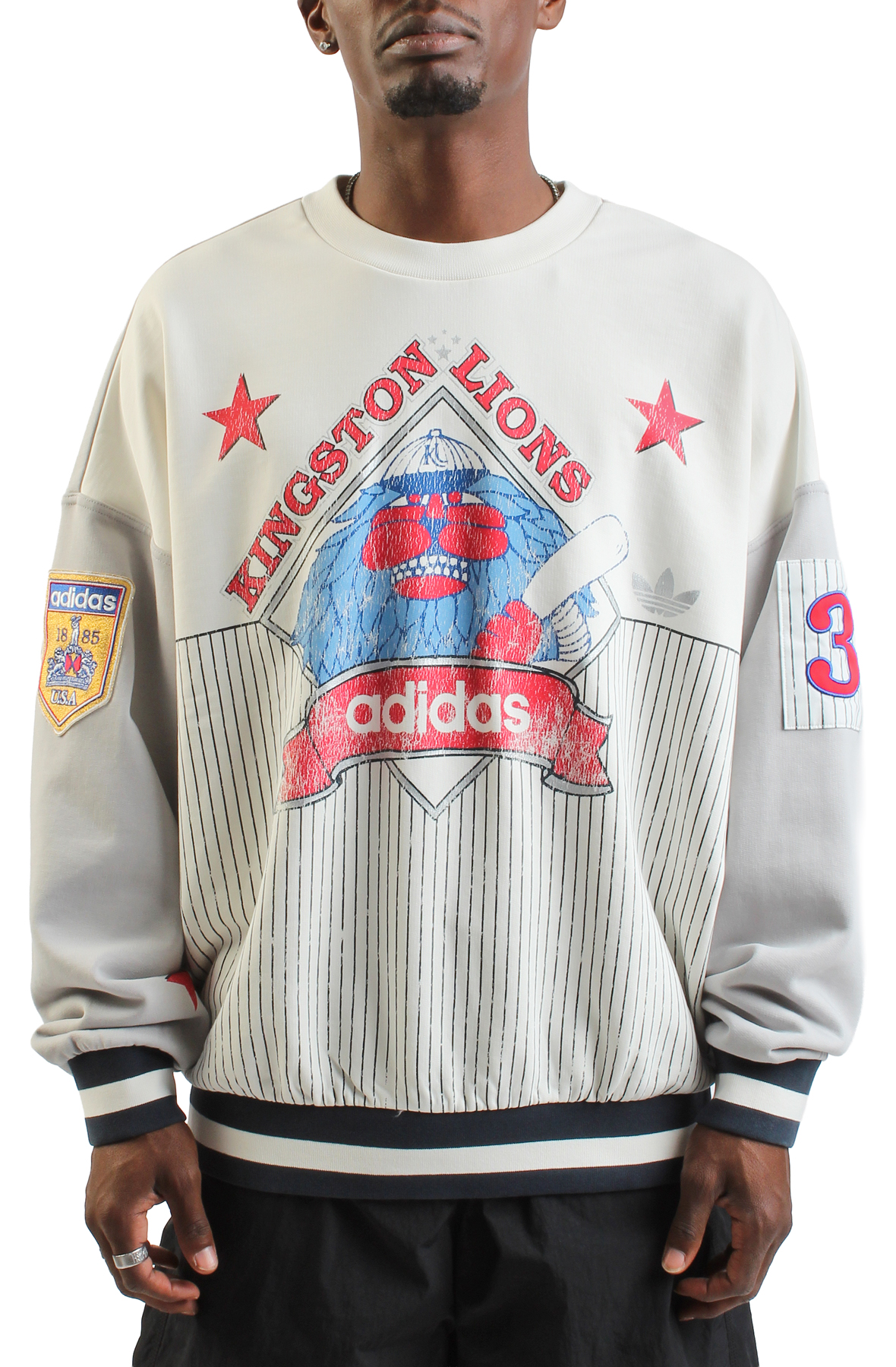 ADIDAS Kingston Lions Baseball Sweatshirt JW0150 - Shiekh