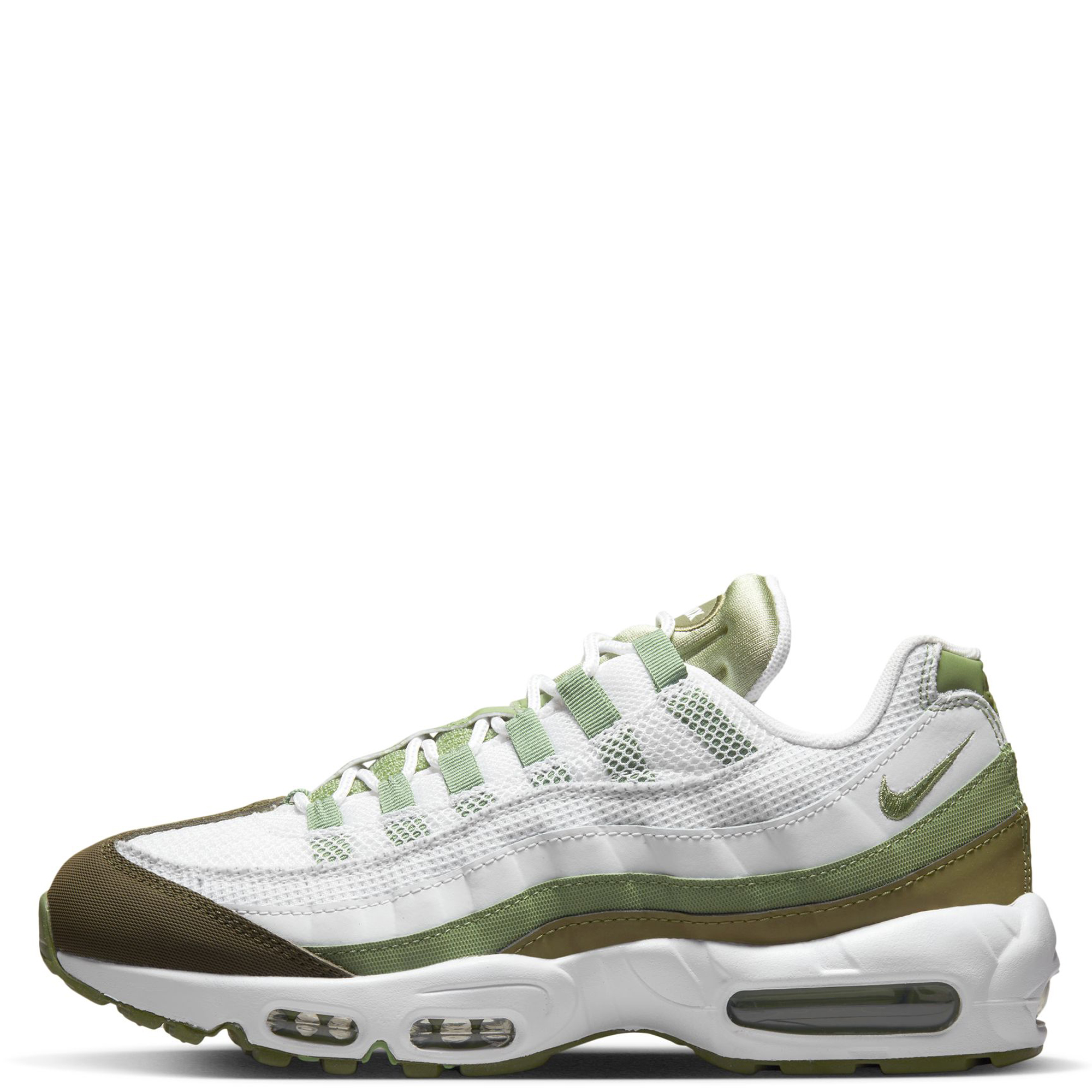 nike 95 air max all white