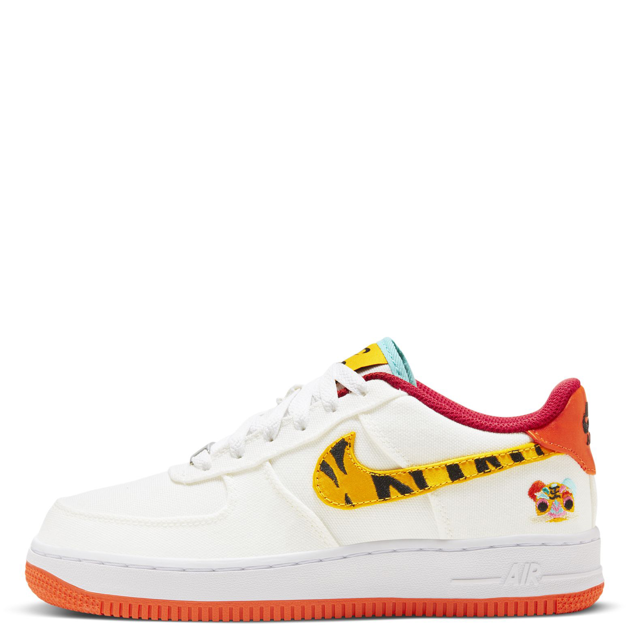 Nike Air Force 1 LV8 Double Swoosh Silver Gold (GS) for Women