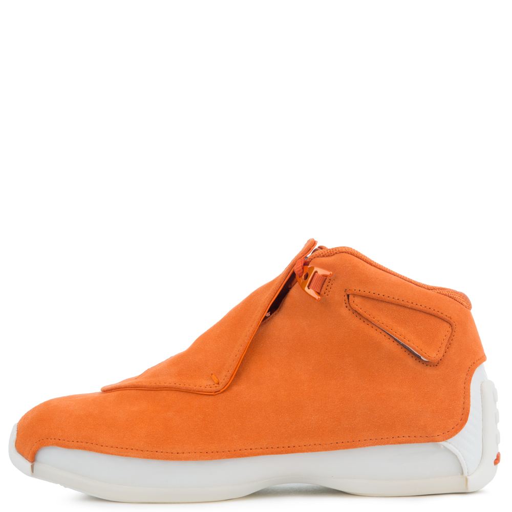 Orange top jordan 18s