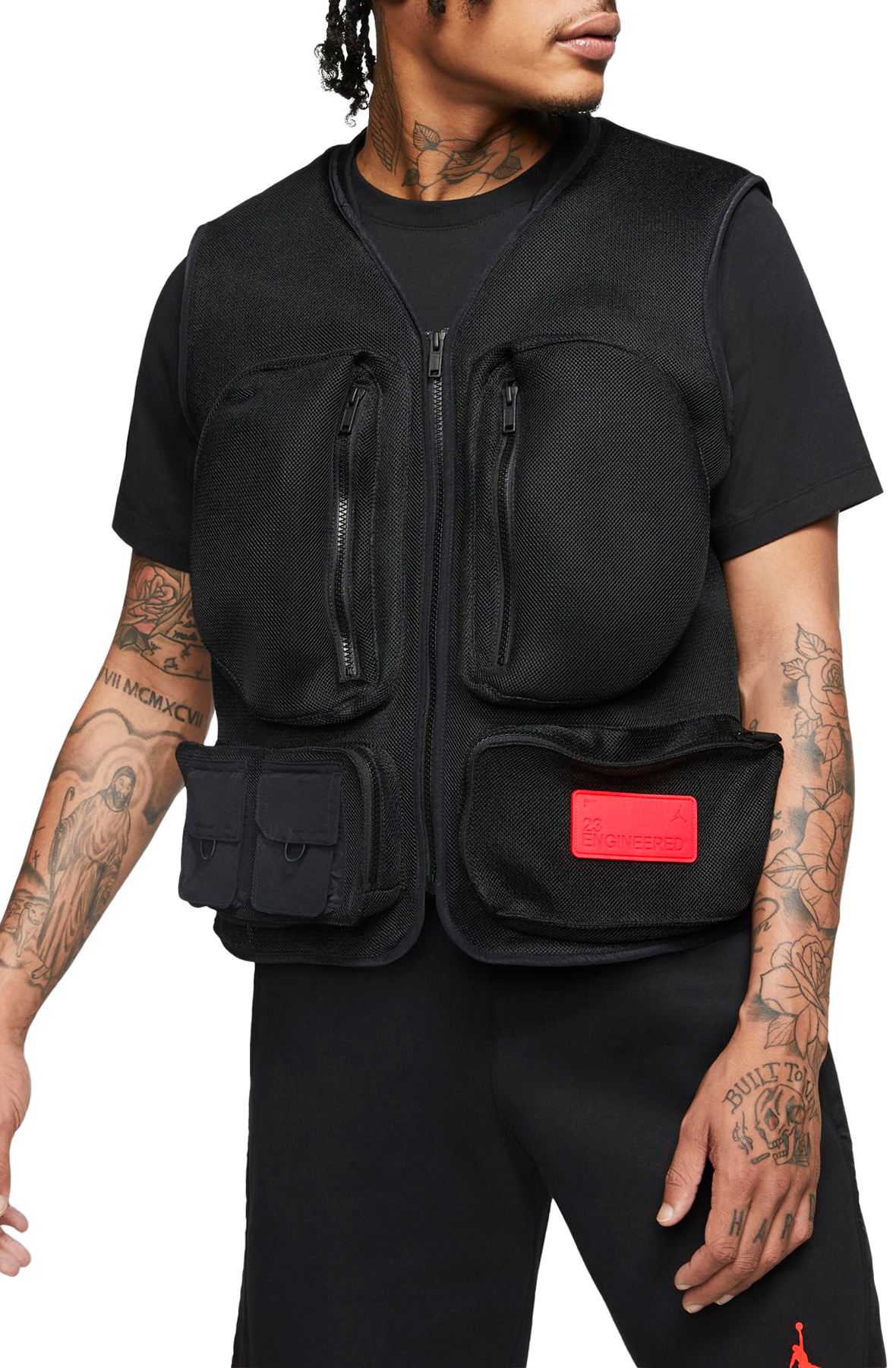 JORDAN 23 Engineered Spacer Mesh Vest CN4584 010 - Shiekh