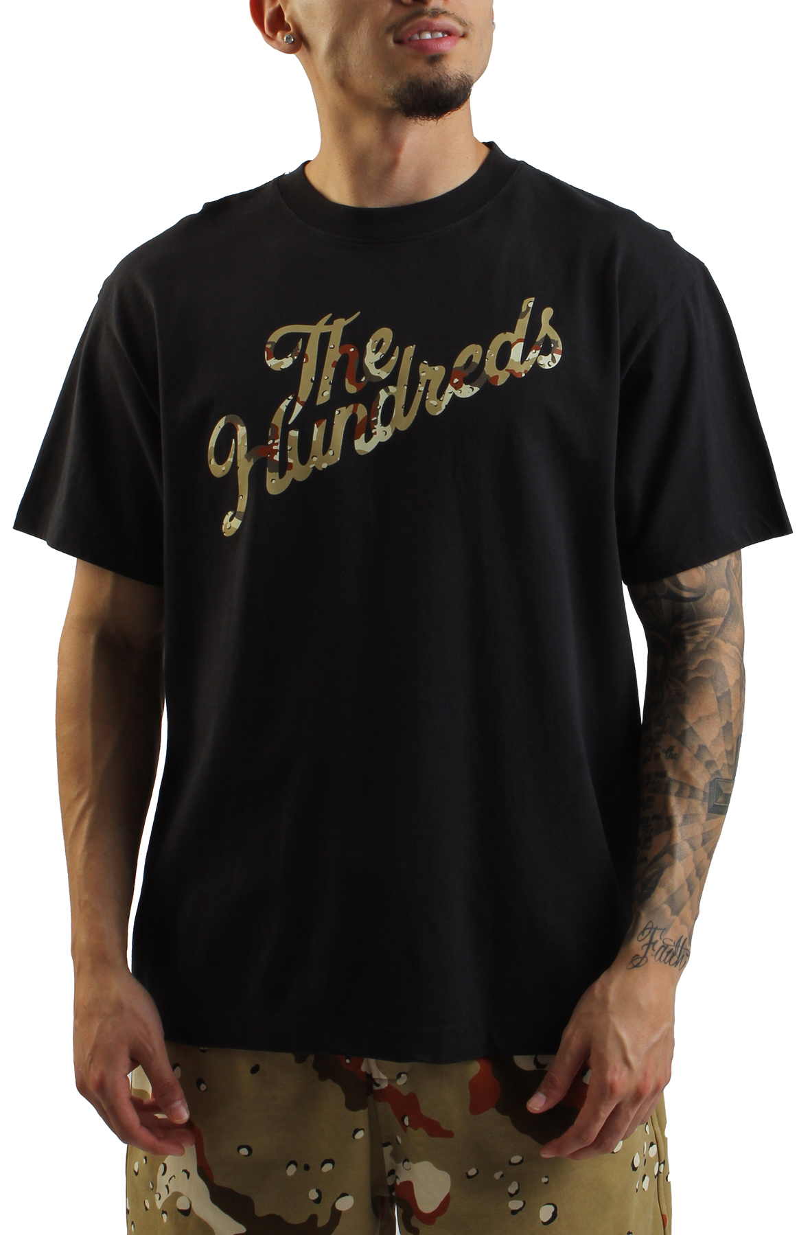 THE HUNDREDS Delta Slant T-Shirt T25S101021LIMO - Shiekh