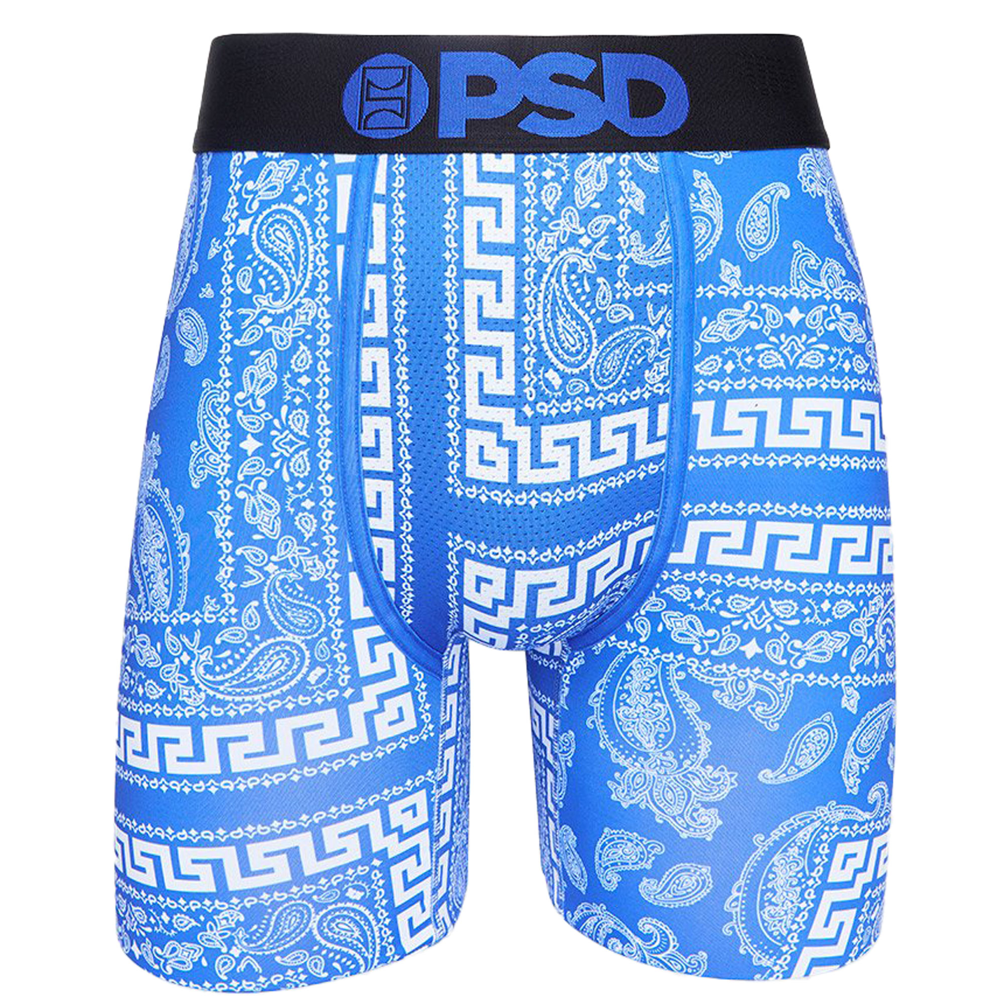 PSD Underwear Women's Athletic Fit Boy Short - Black/Trojan Magnum