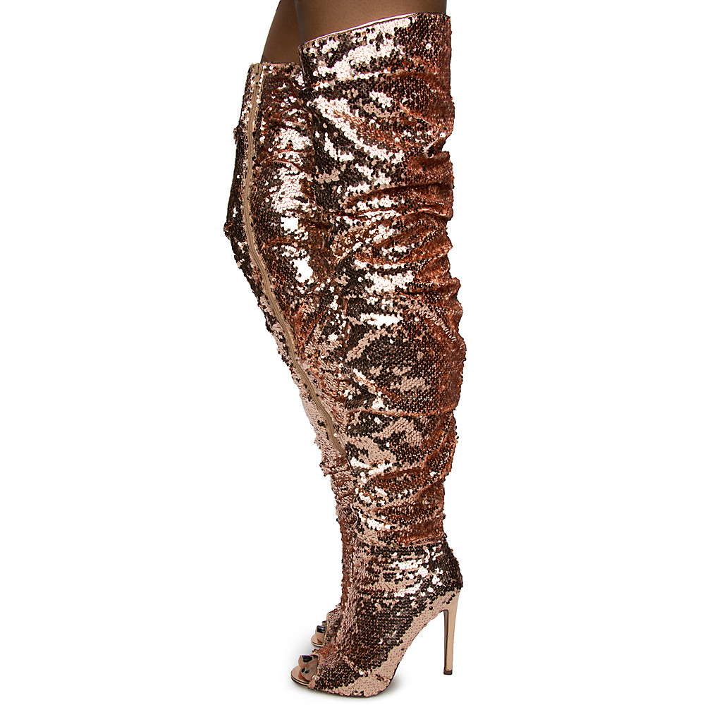 ROSE GOLD SEQUIN - Shiekh