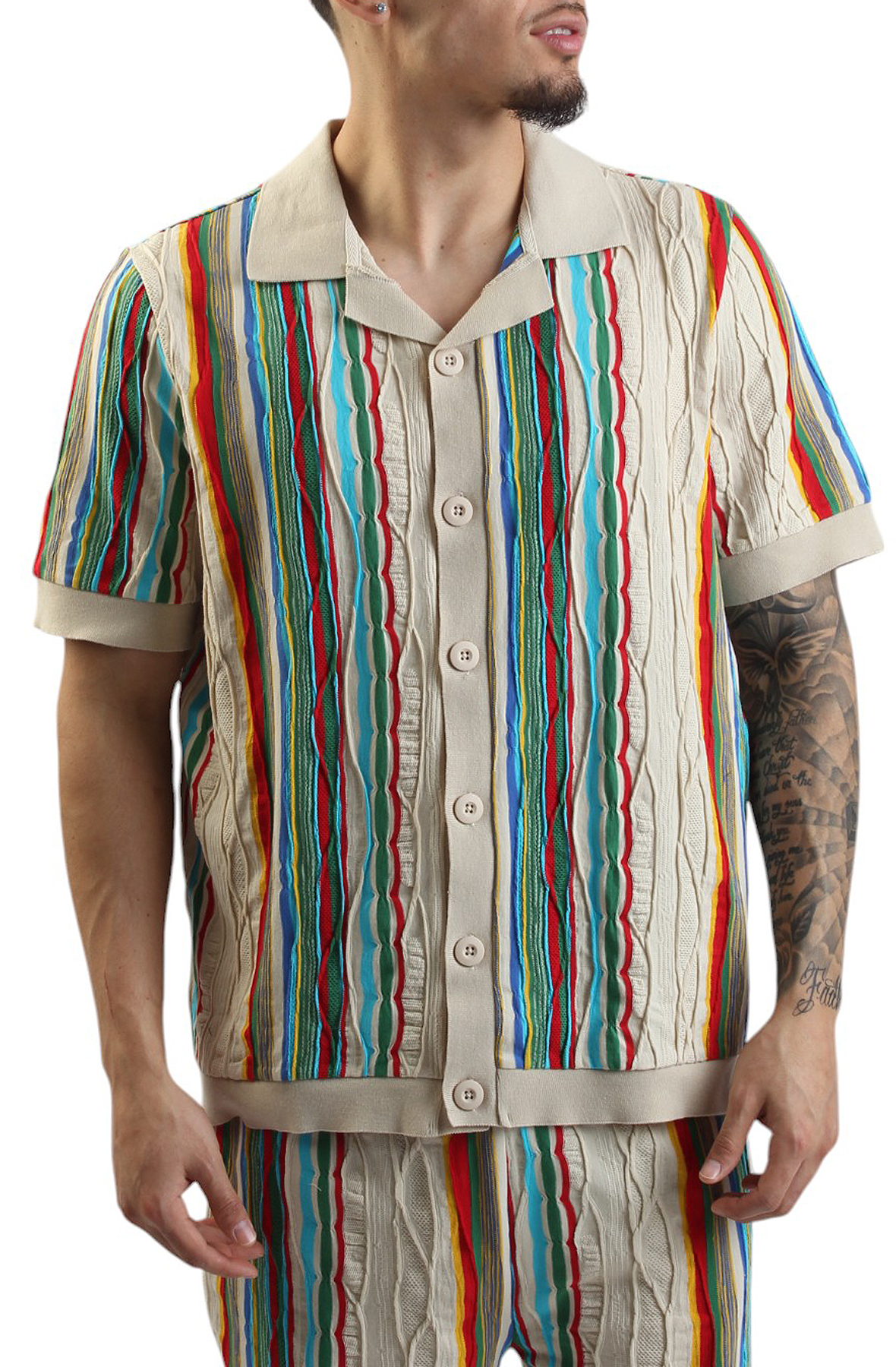 【OPEN SESAME CLUB】DORIAN POLO CARDIGAN OPEN SESAME CLUB】 durian polo cardigan / durian long skirt