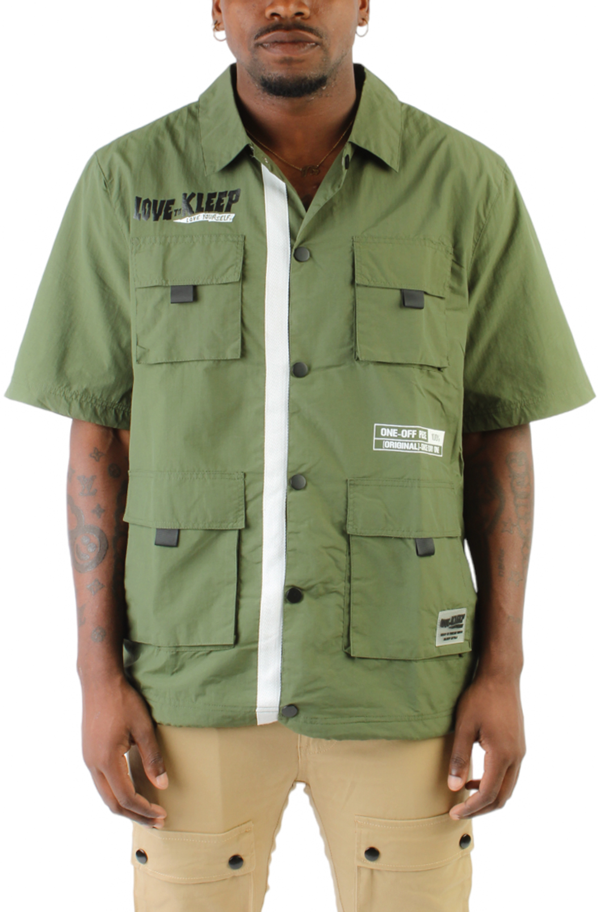 KLEEP Crispy Utility Shirt KJ-7720ANAS - Shiekh