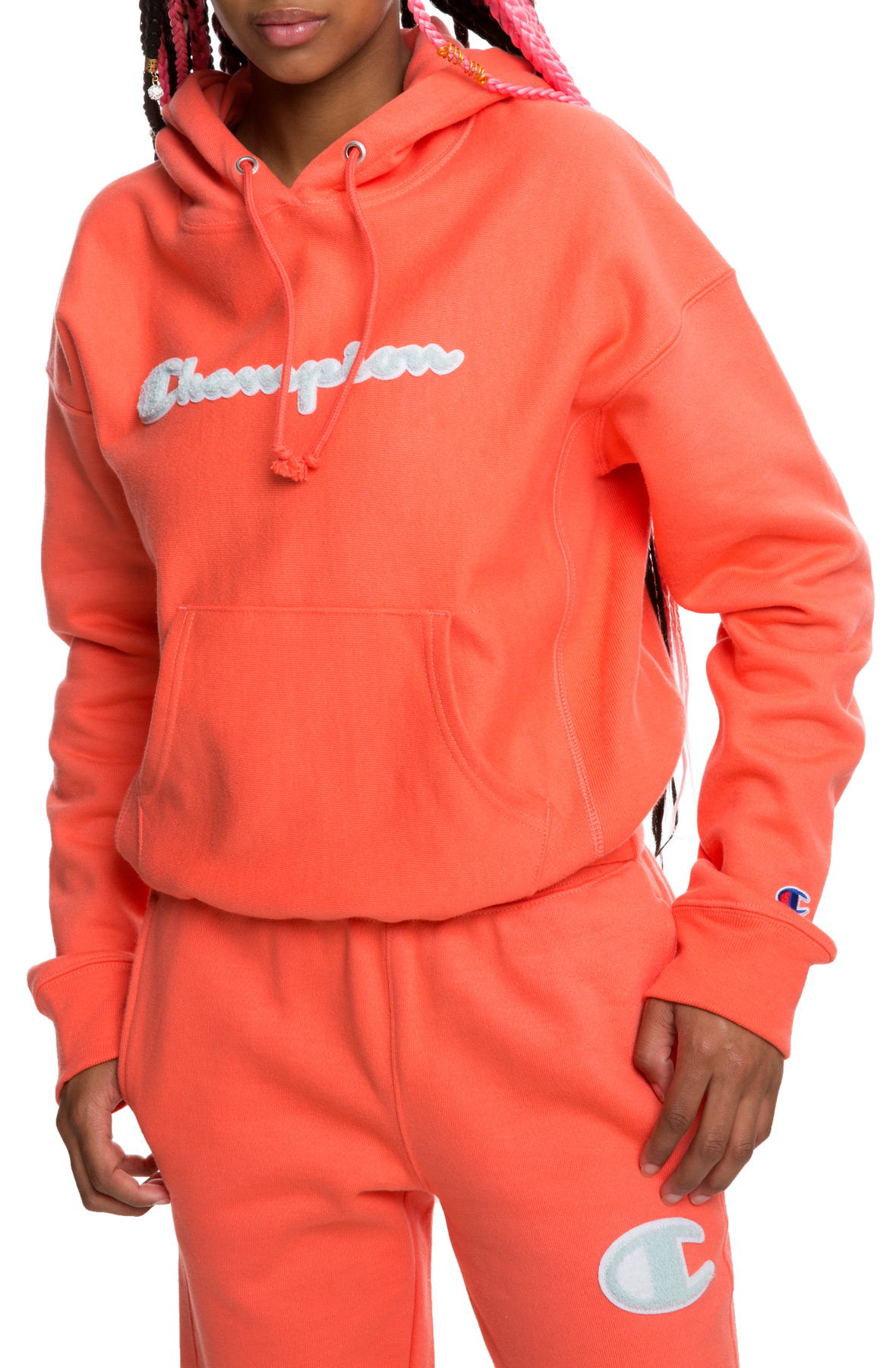 champion papaya hoodie