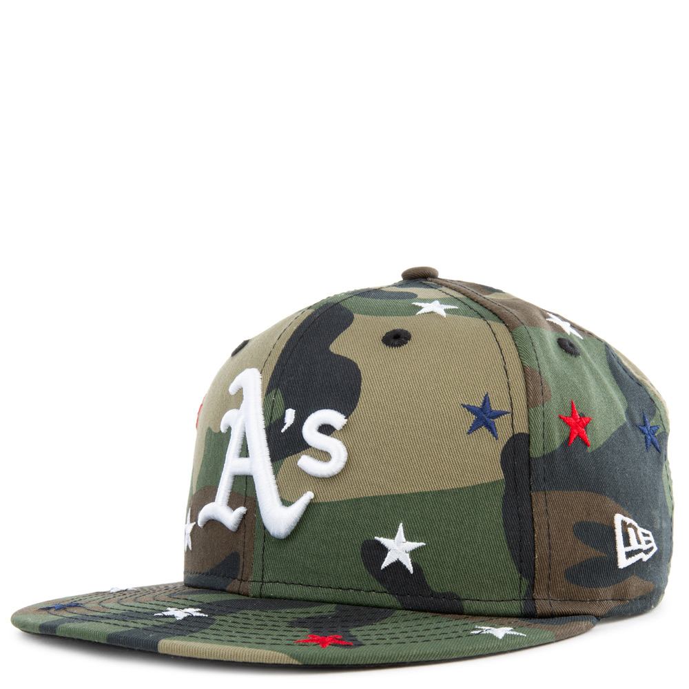 a's camo hat