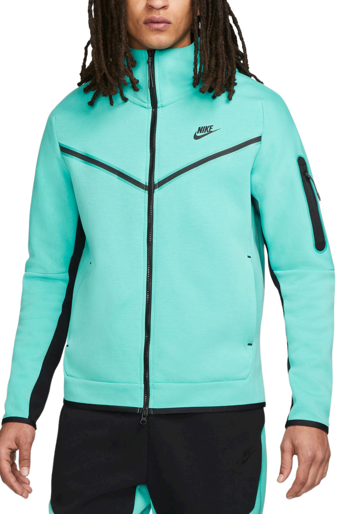 nike tech fleece teal