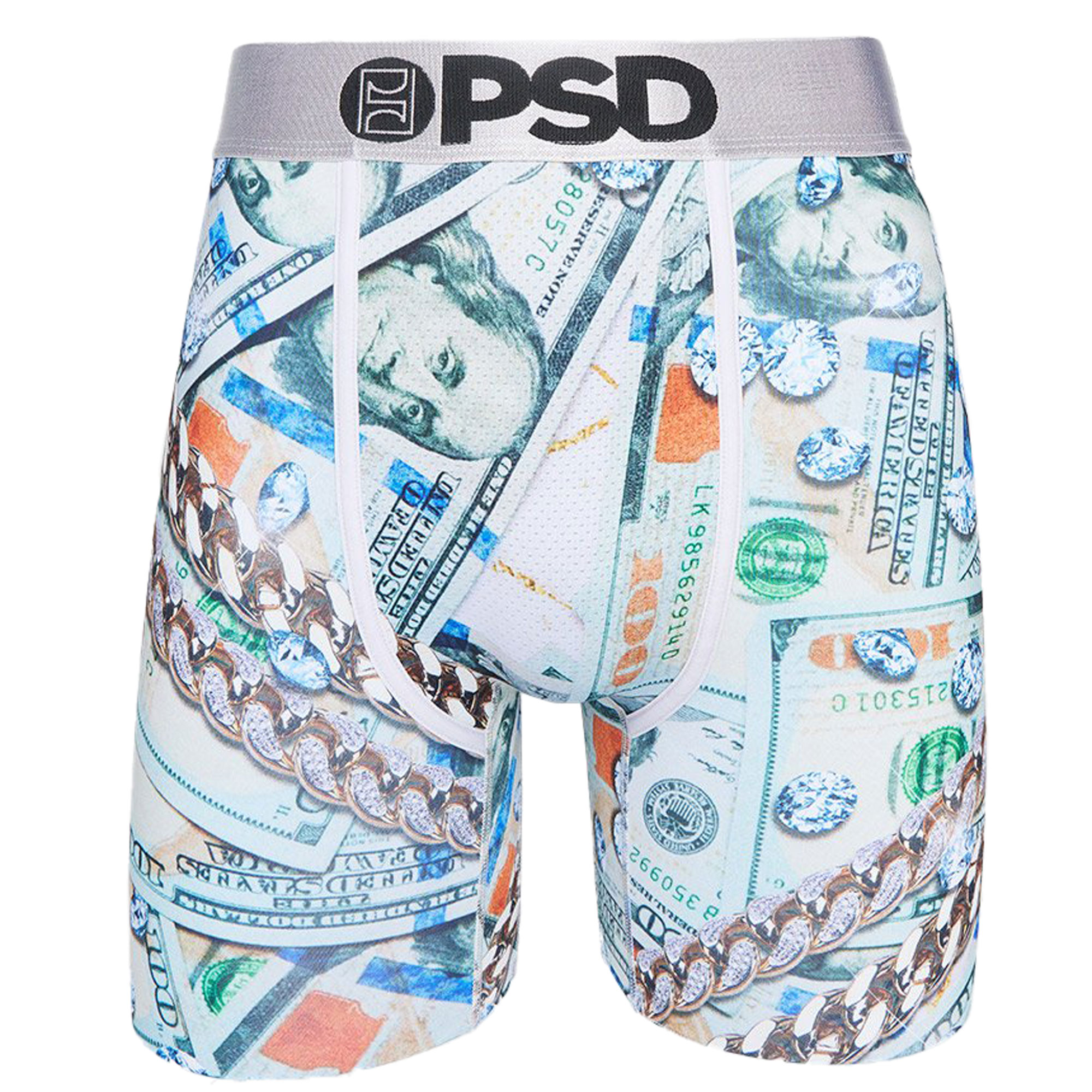 Psd Money Game Mens Boxer Black Gold Free Shipping 223180025