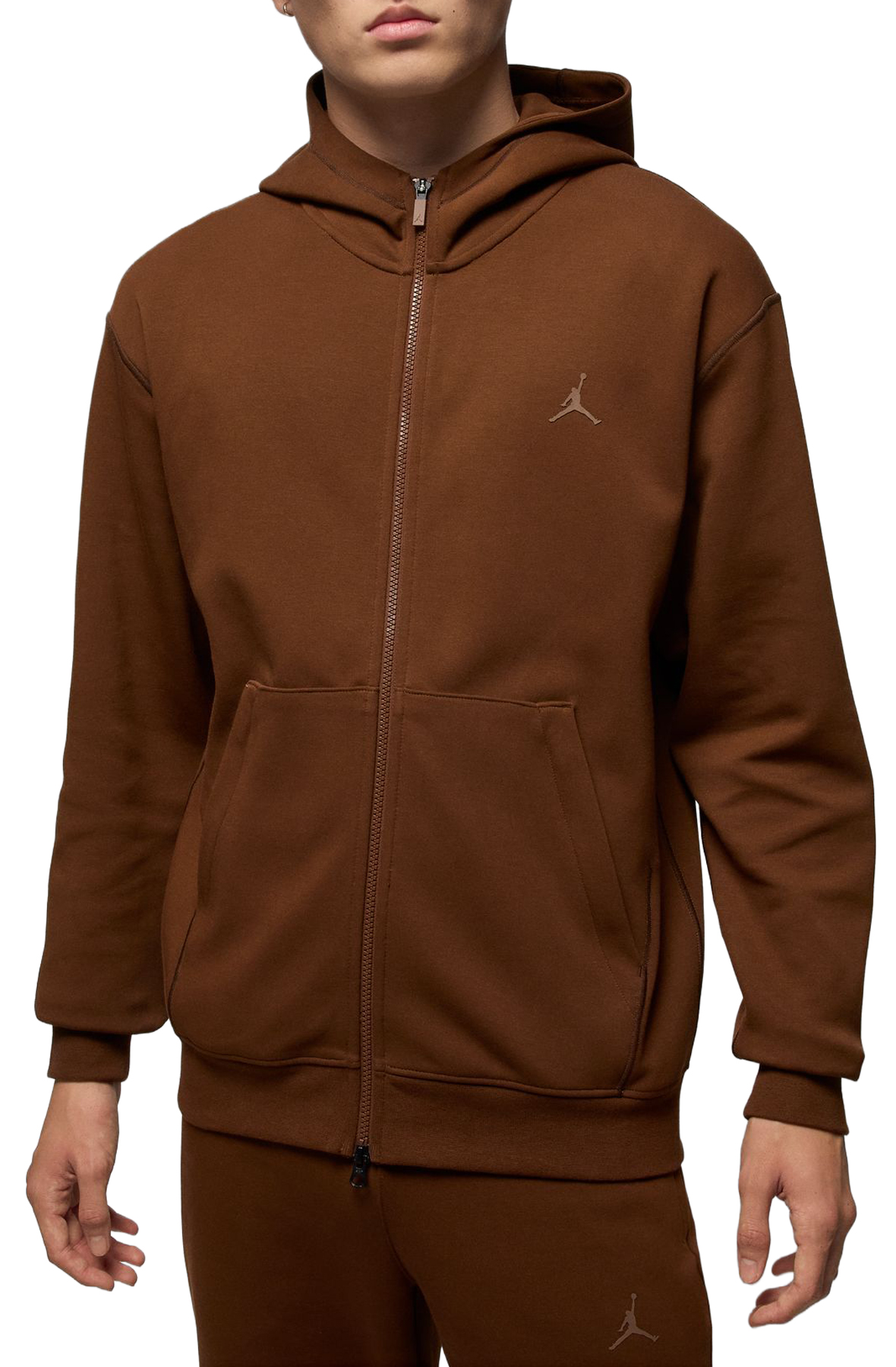 JORDAN Sport Hoop Fleece Dri-FIT Full-Zip Hoodie FV8602 259 - Shiekh