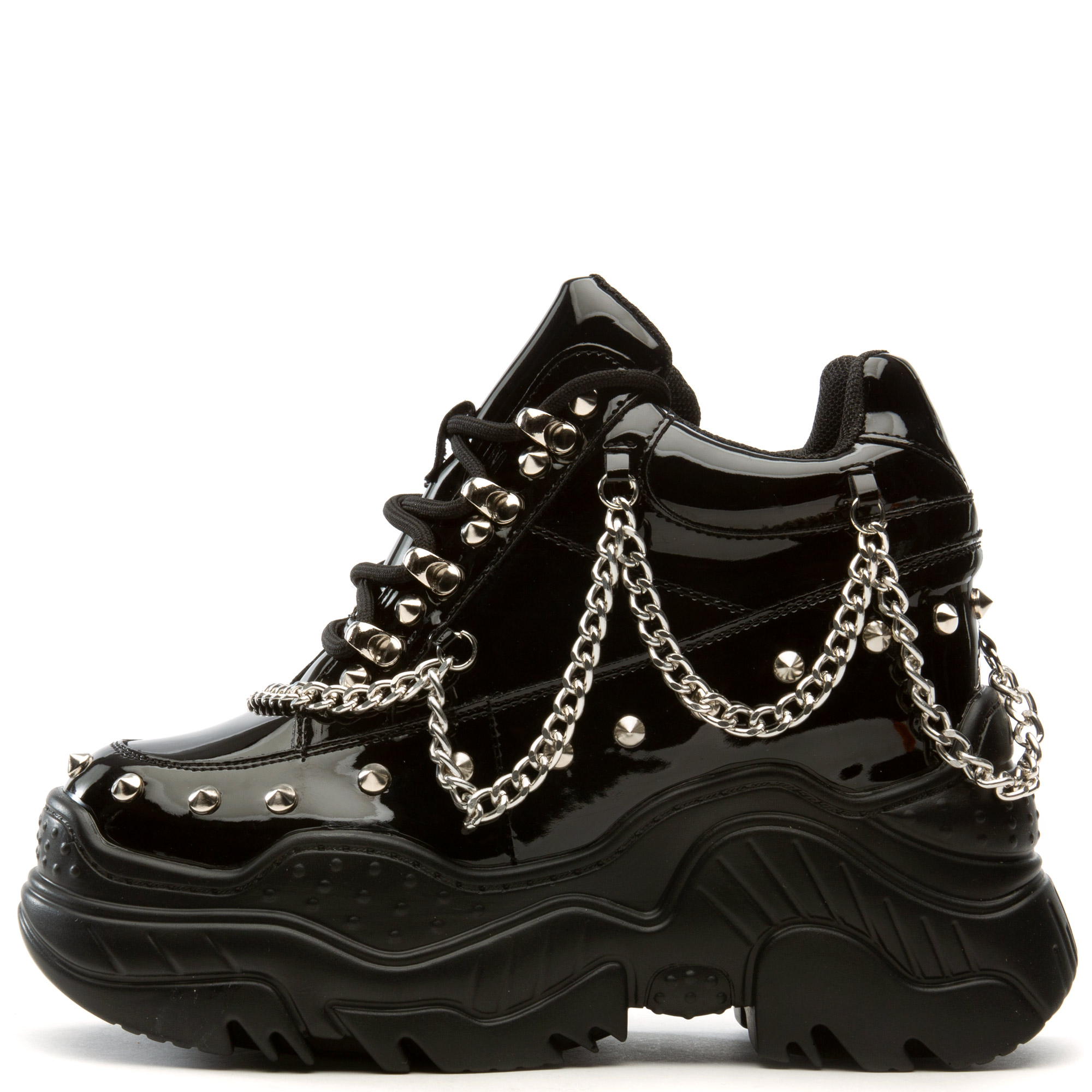 Activated Platform Sneakers - Black