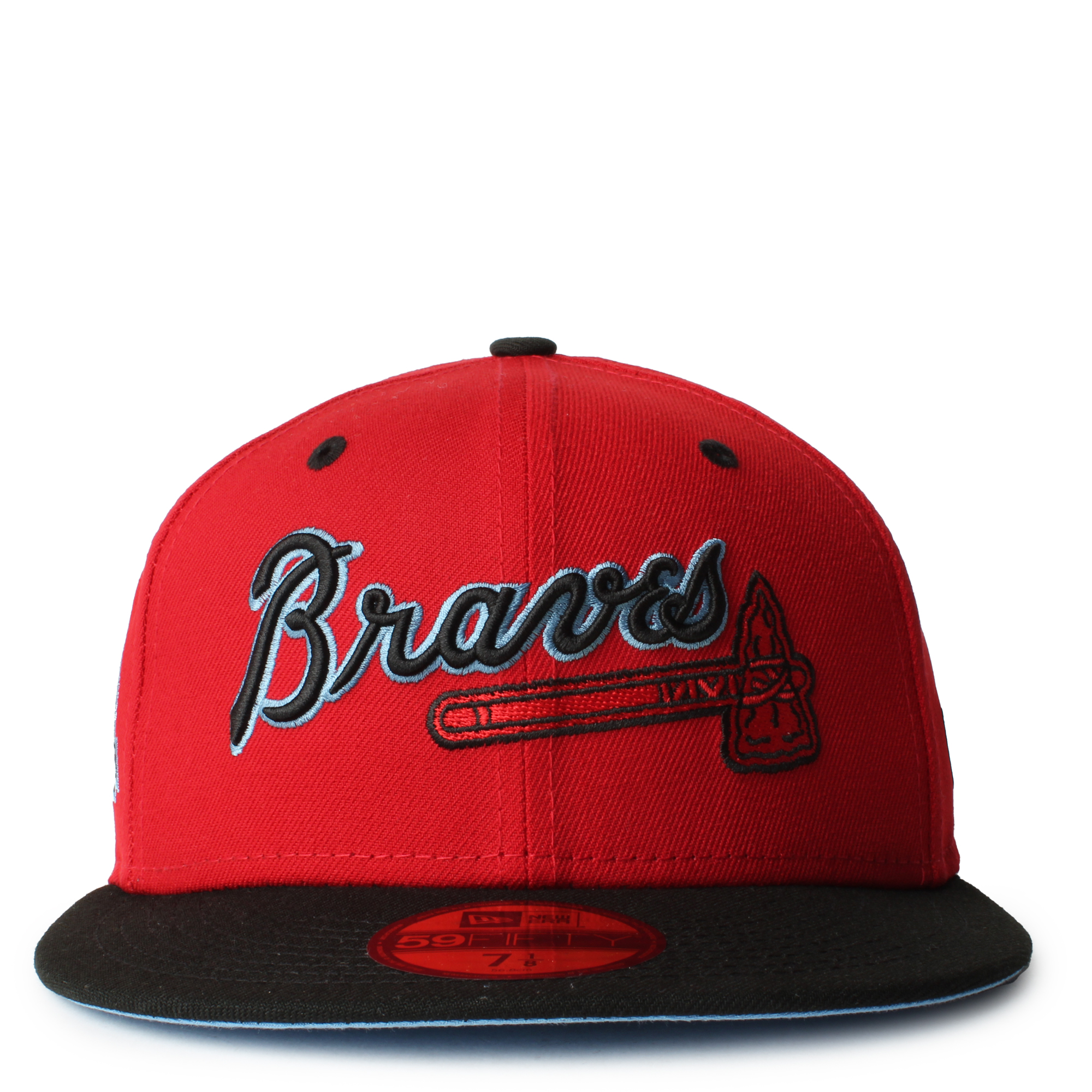 Atlanta Braves Flat Bill Hat Size 7.5 -  Singapore