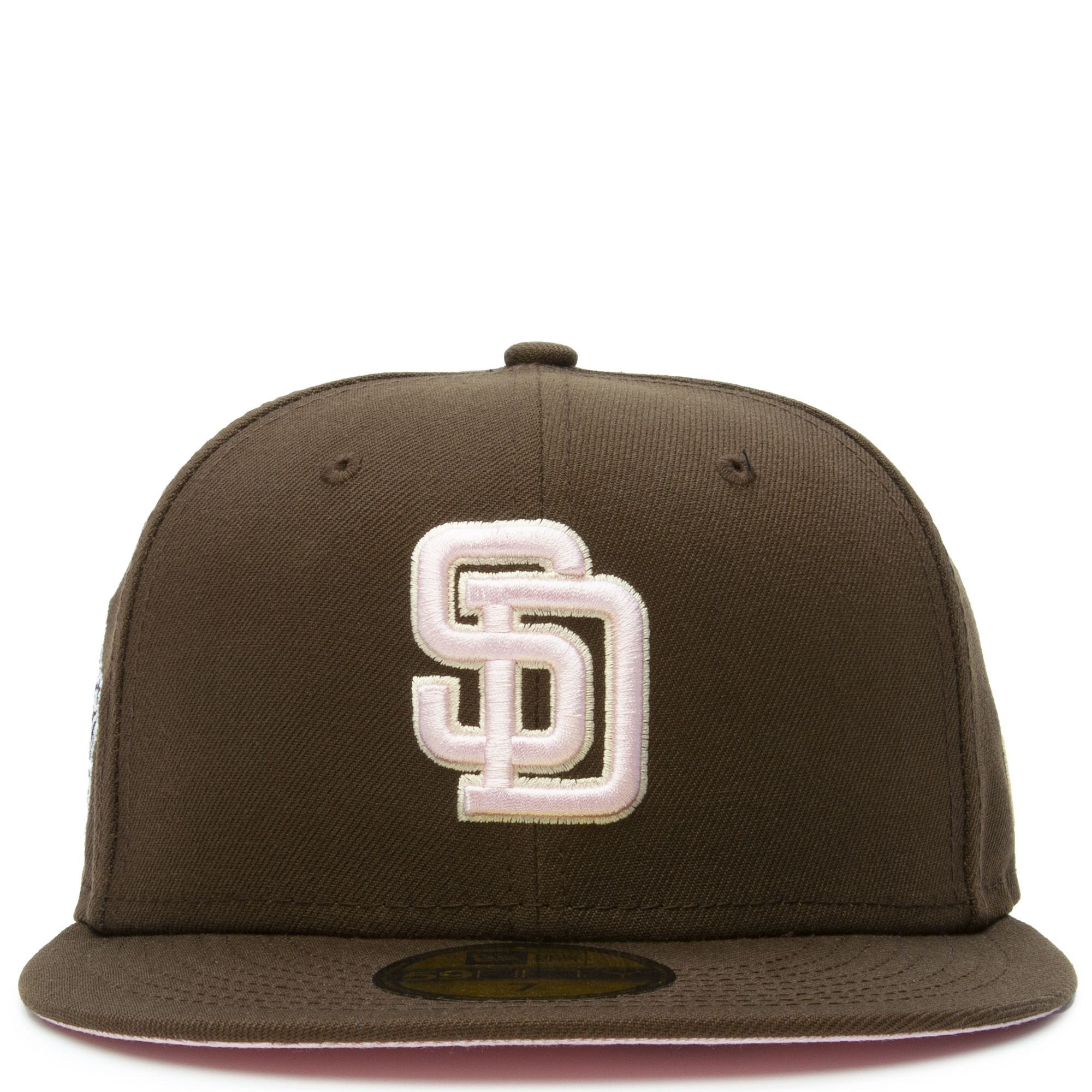 New Era 59FIFTY San Diego Padres Mexico City Series Patch Game Brown Fitted Hat 7 3/8