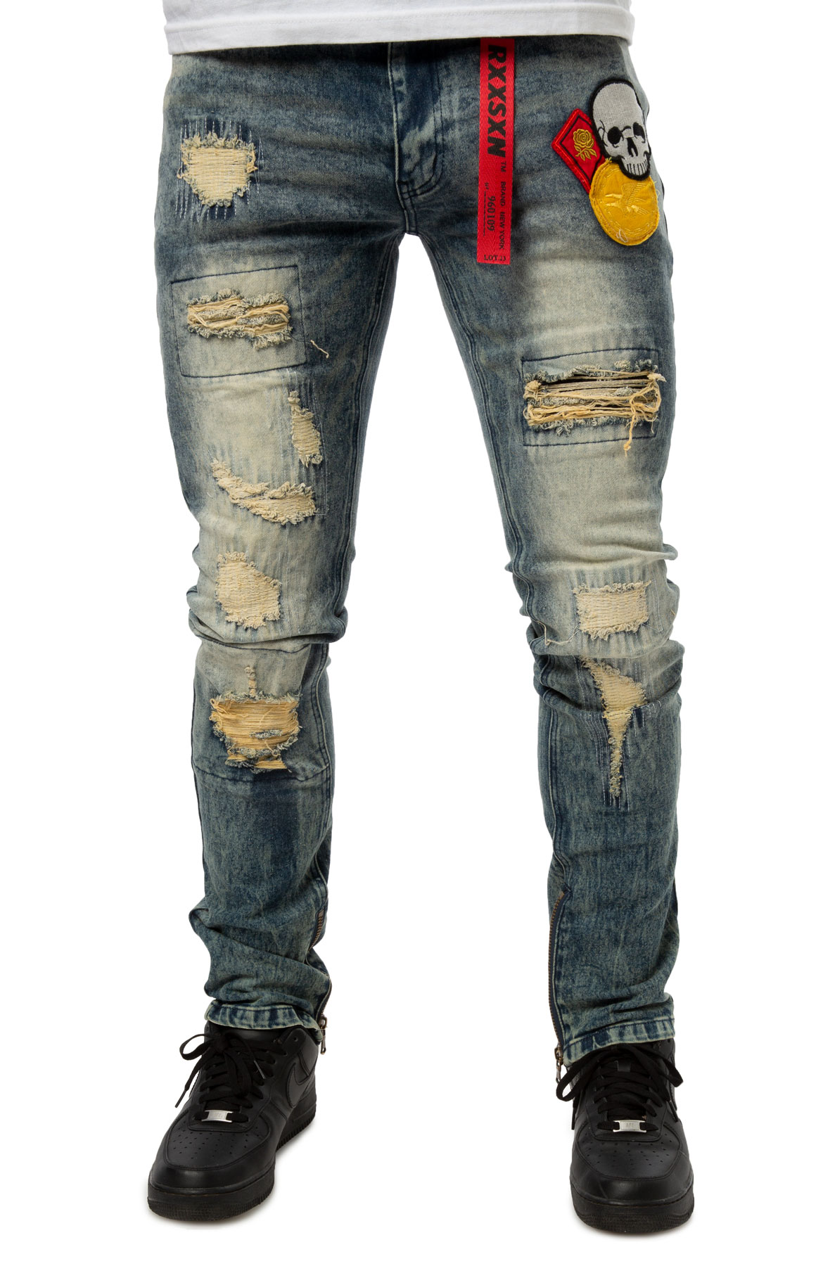 reason crazed denim jeans