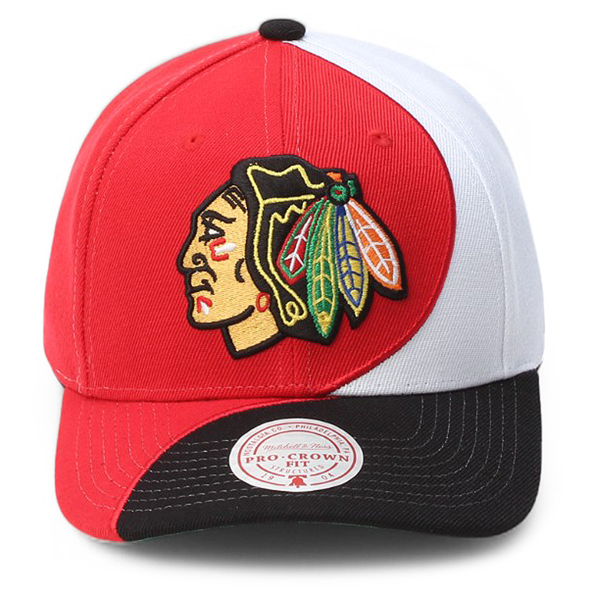 MITCHELL AND NESS NHL Chicago Blackhawks Curved Snapback HP10391