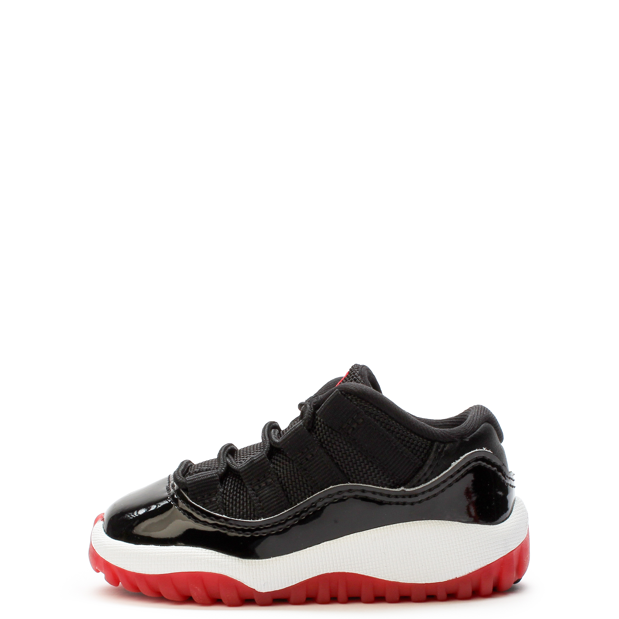 Boys Toddler Jordan 11 Retro Low Black/Varsity Red-White Sneakers 10C Black/Varsity Red-White
