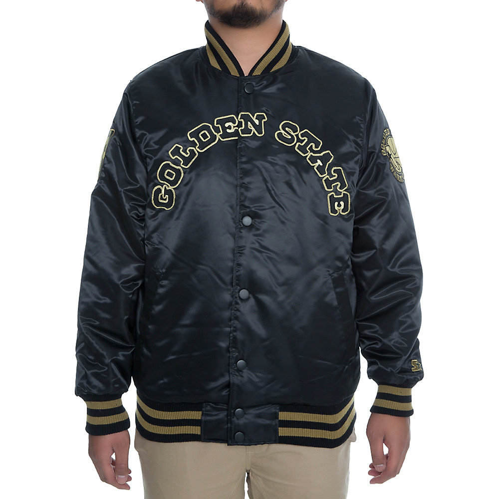 GOLDEN LOBBY ジャケット NFL Starter Satin Twill Snap Front Jacket on QVC - YouTube