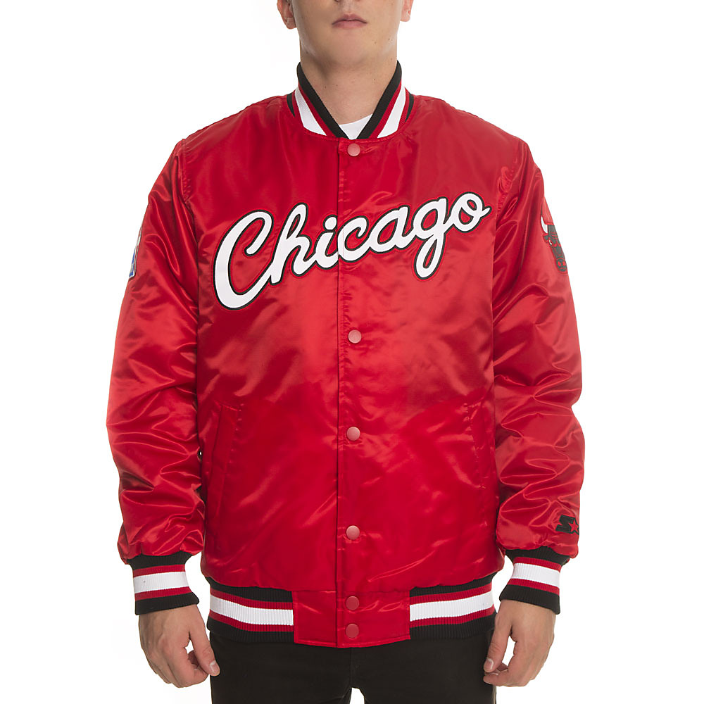 STARTER BLACK LABEL Men's Chicago Bulls Jacket LA640088 CGB