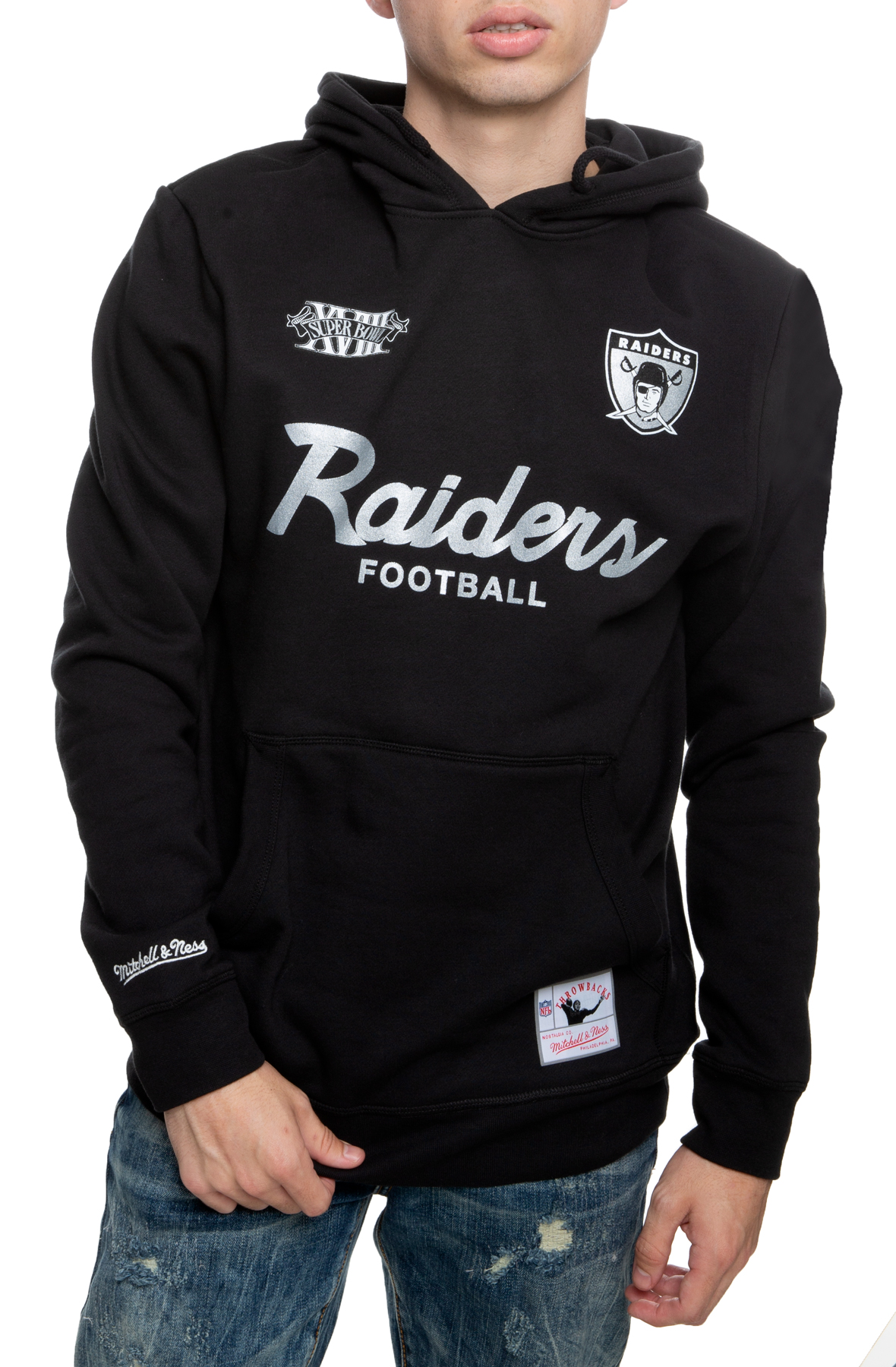 oakland raiders hoodie xxl