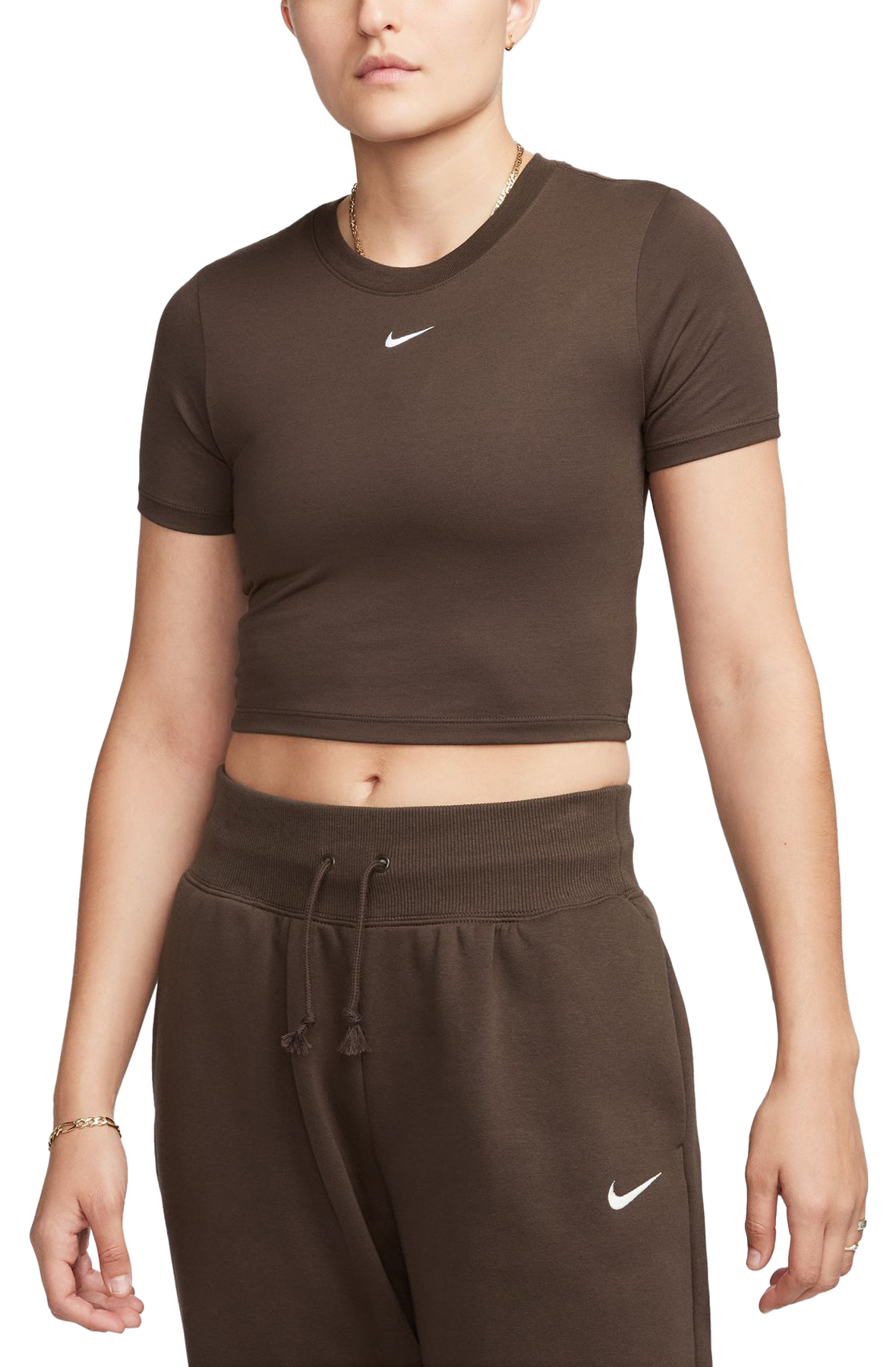 NIKE Sportswear Essential Slim-Fit Cropped T-Shirt FB2873 611 - Shiekh