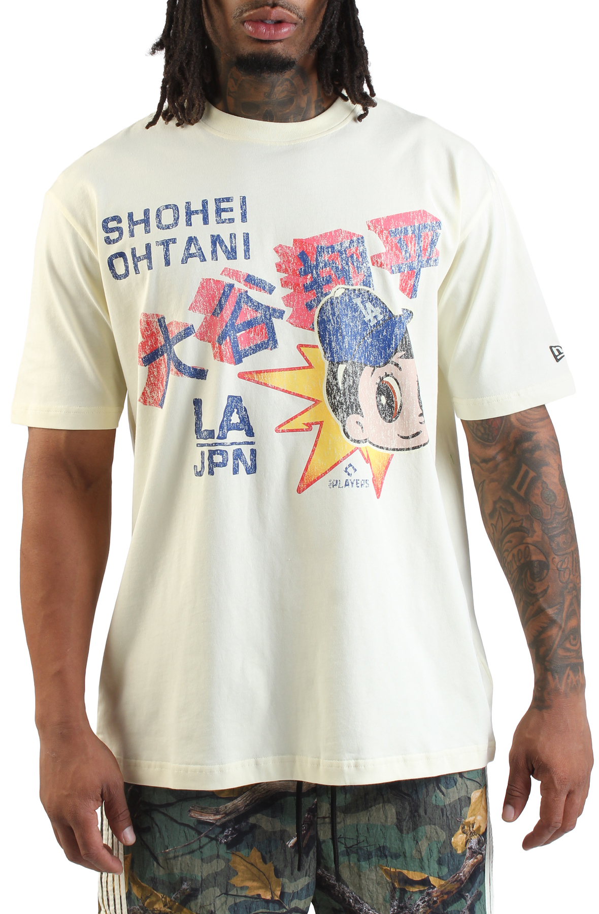 9nineTシャツ NEW ERA CAPS MLB Los Angeles Dodgers Oversized Ohtani T-Shirt
