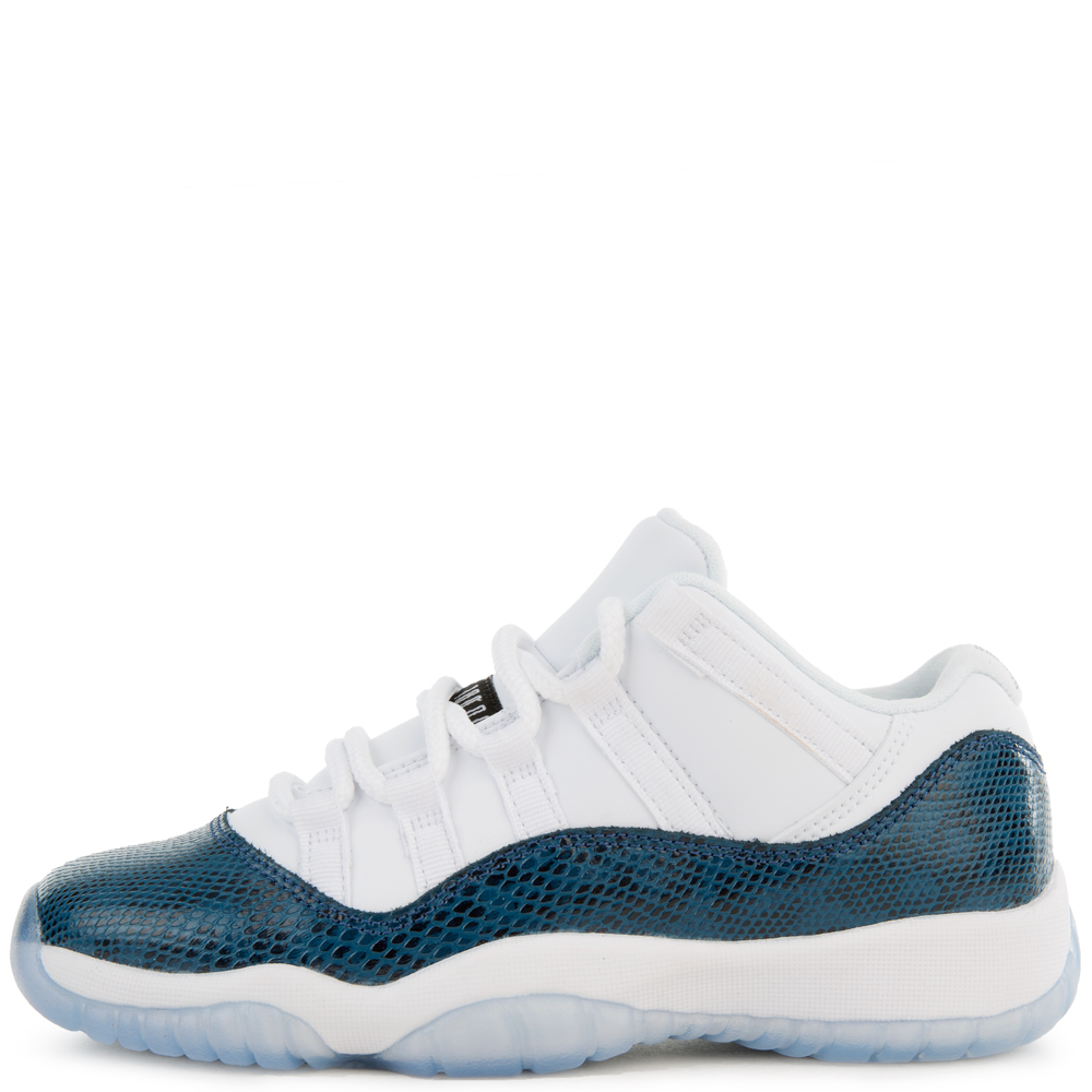 jordan 11 snakeskin blue grade school