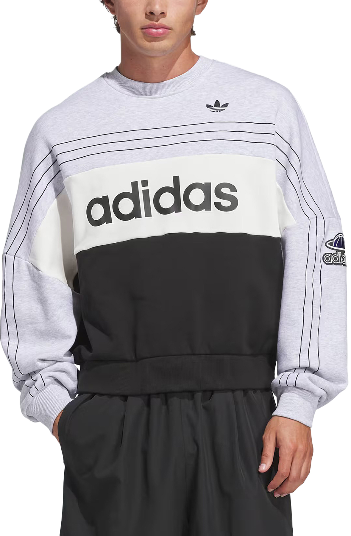 アイラップ ADIDAS ORIGINALS VARSITY CREWNECK Sweatshirt LC7613 - Shiekh
