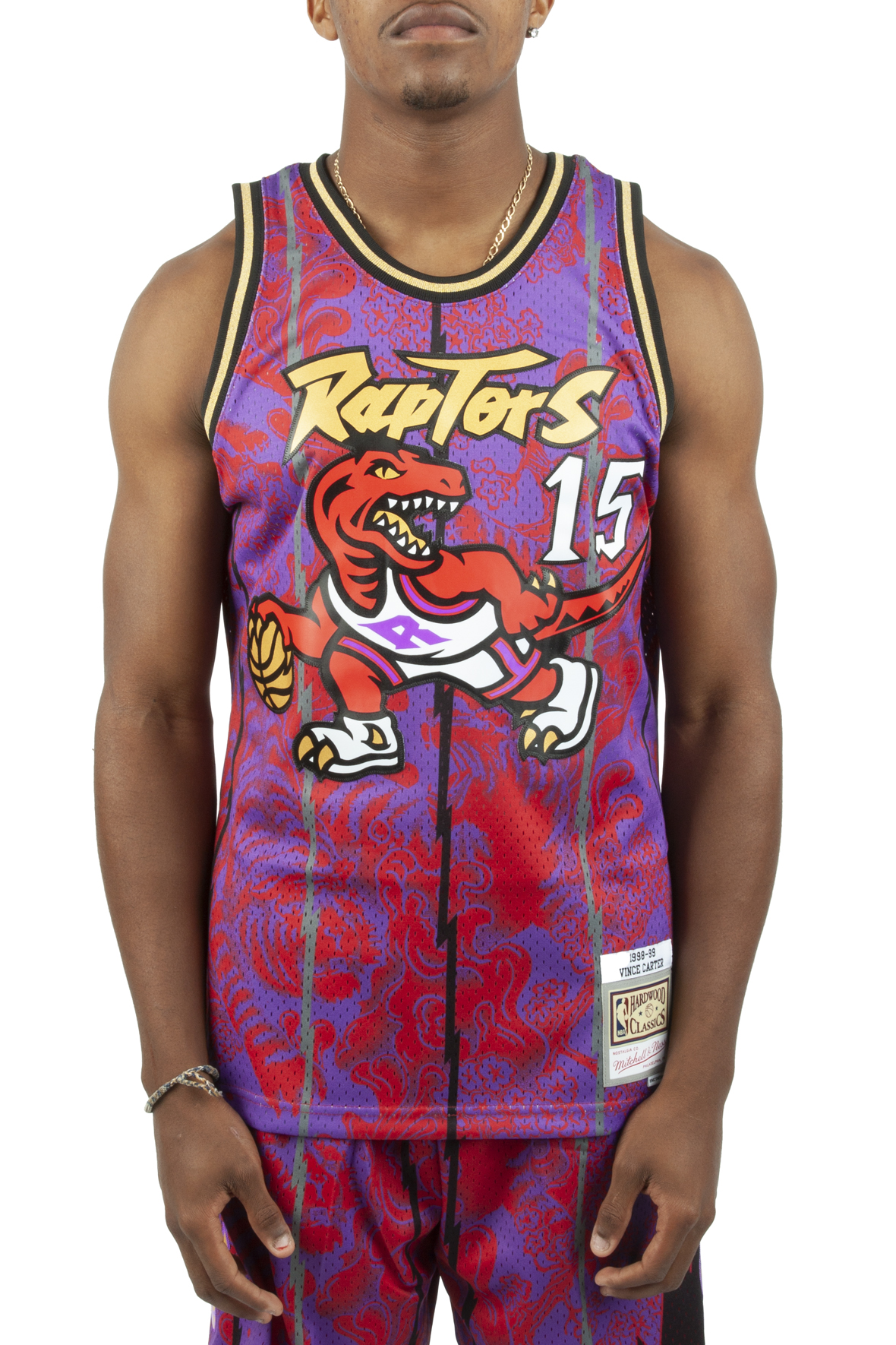 Shop Mitchell & Ness Toronto Raptors Vince Carter 1998-1999 Road Swingman  Jersey SMJYGS18214-TRAPURP98VCA purple | SNIPES USA
