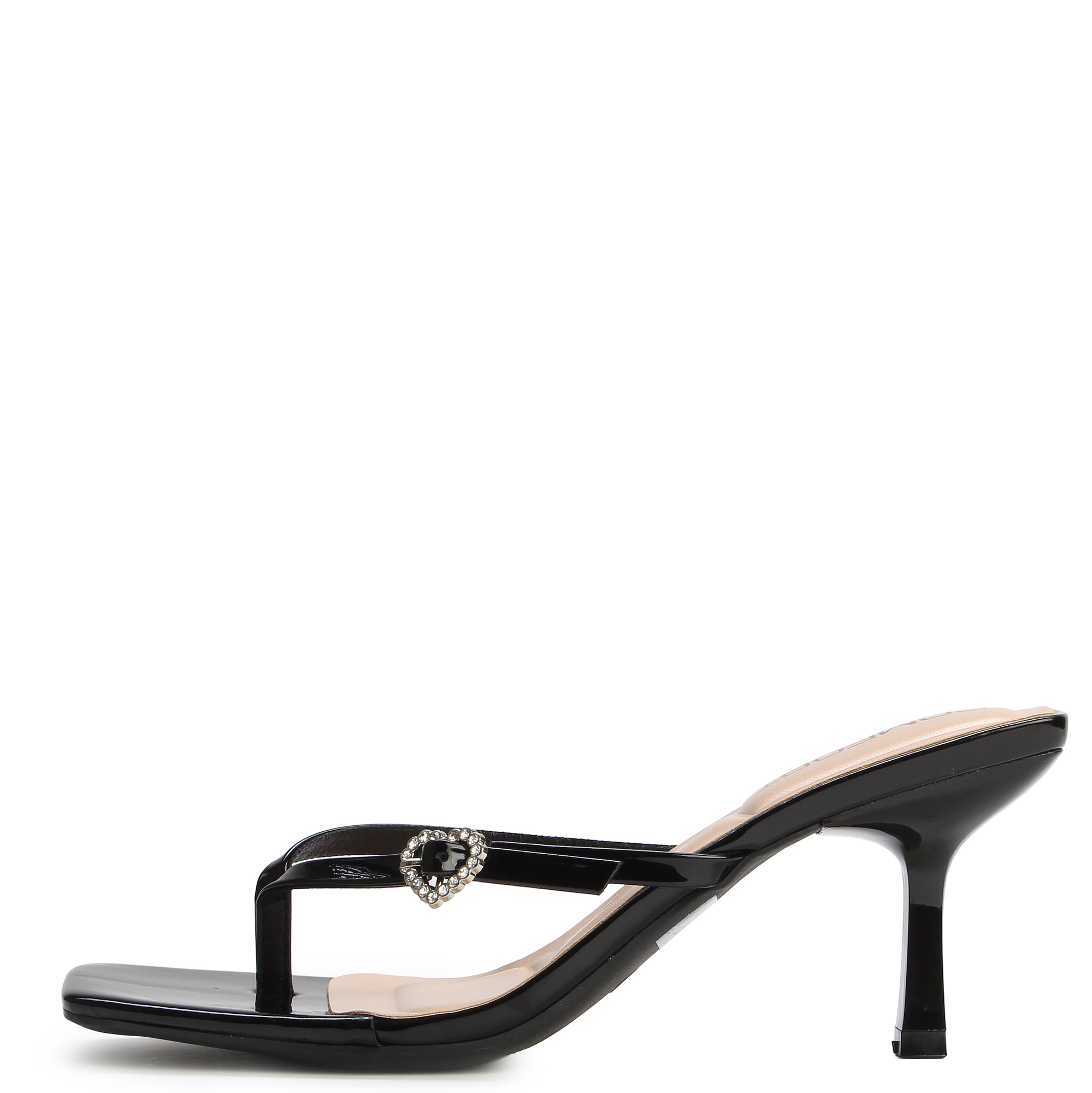 Women Merasa-12 Thong High Heel Black High Heels 6.5 Black