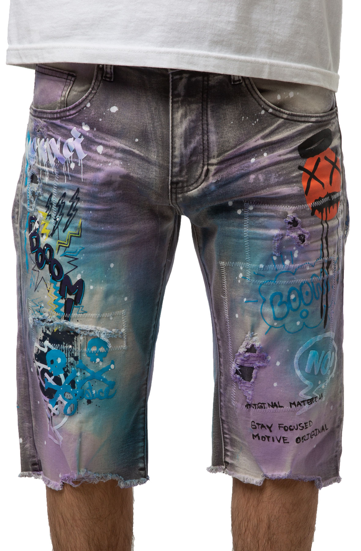 smoke rise graffiti jeans