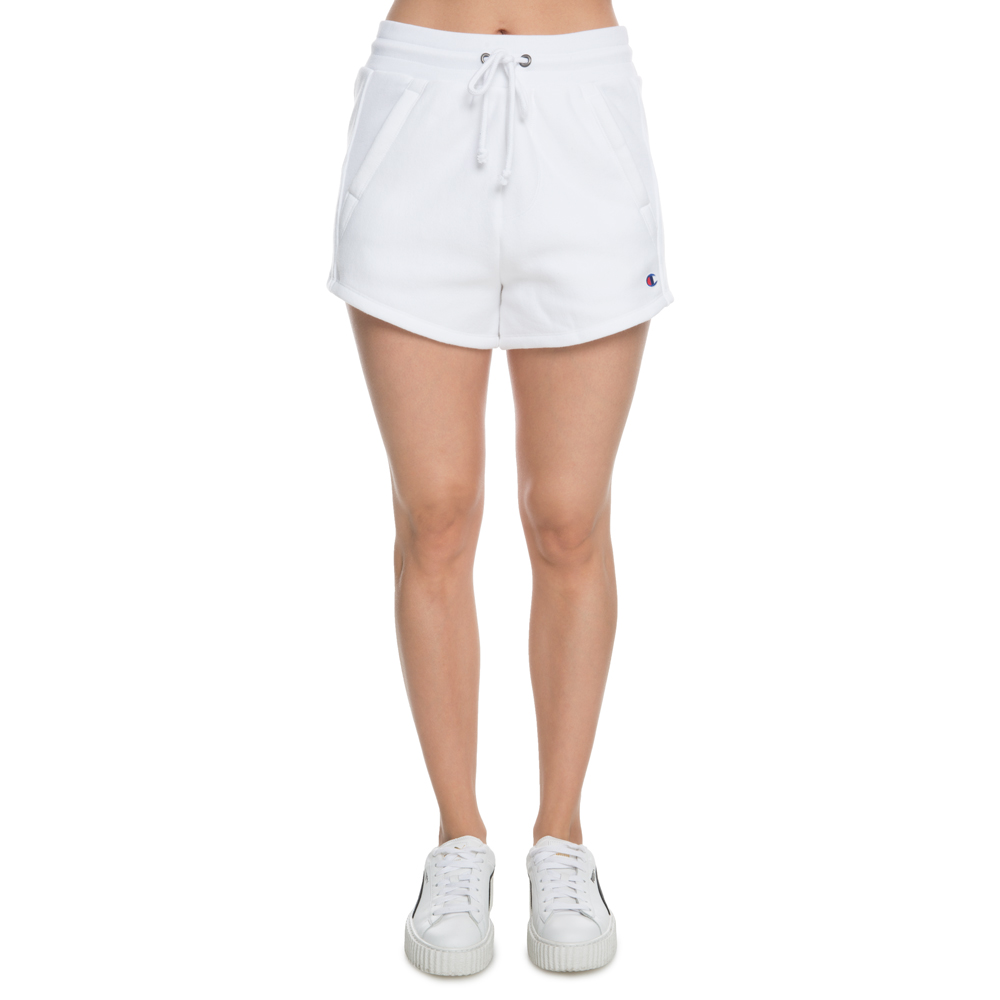 champion shorts womens white