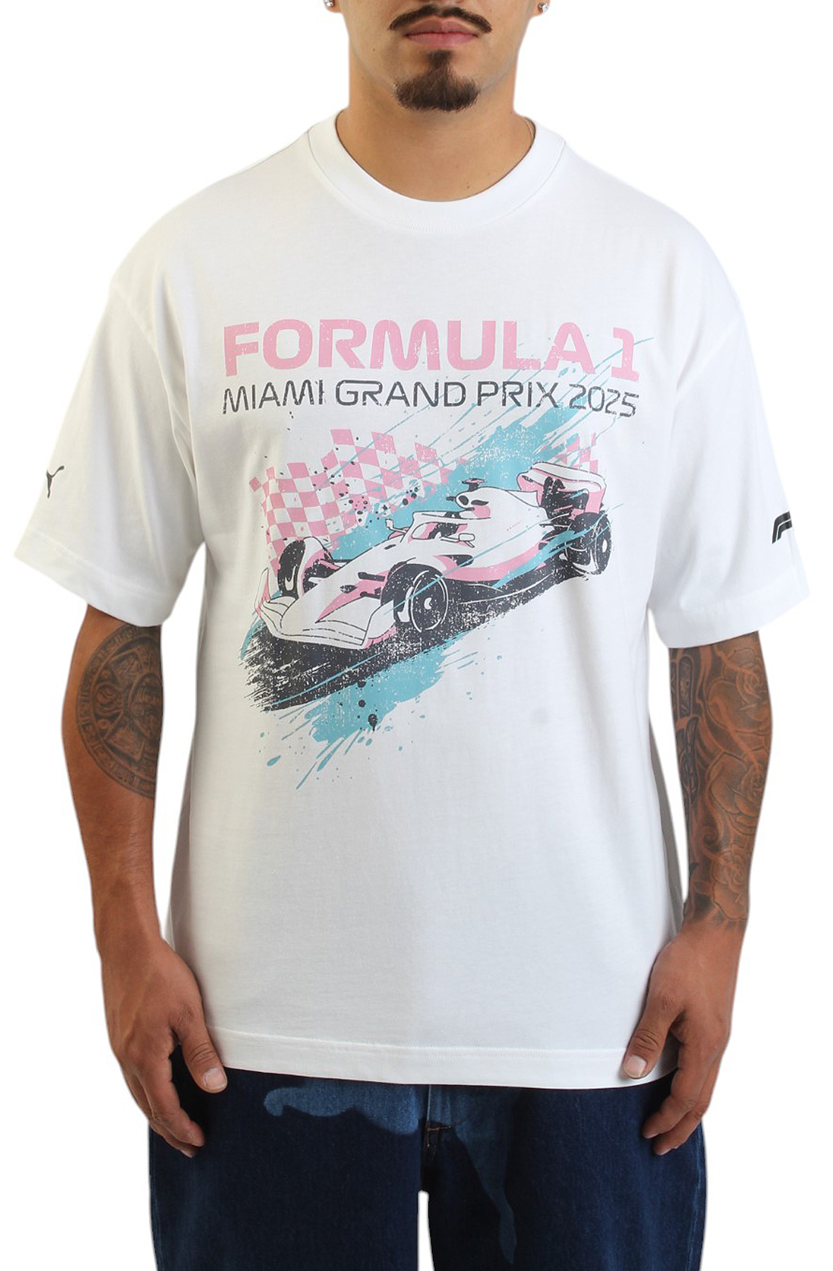 PUMA F1 Miami Splash T-Shirt 63363602 - Shiekh