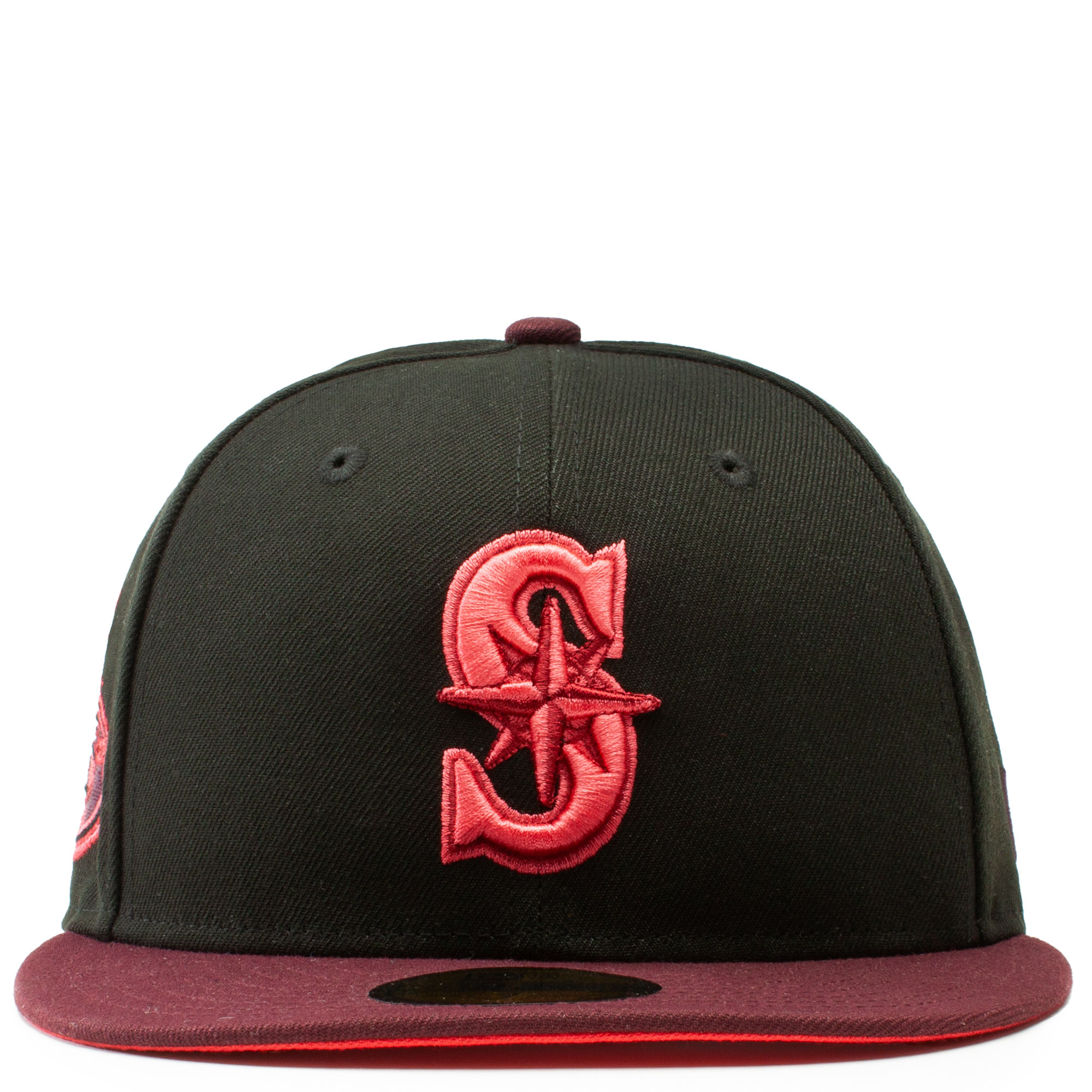 Seattle Mariners Famcapstore Exclusive Cardinal Fitted 25th