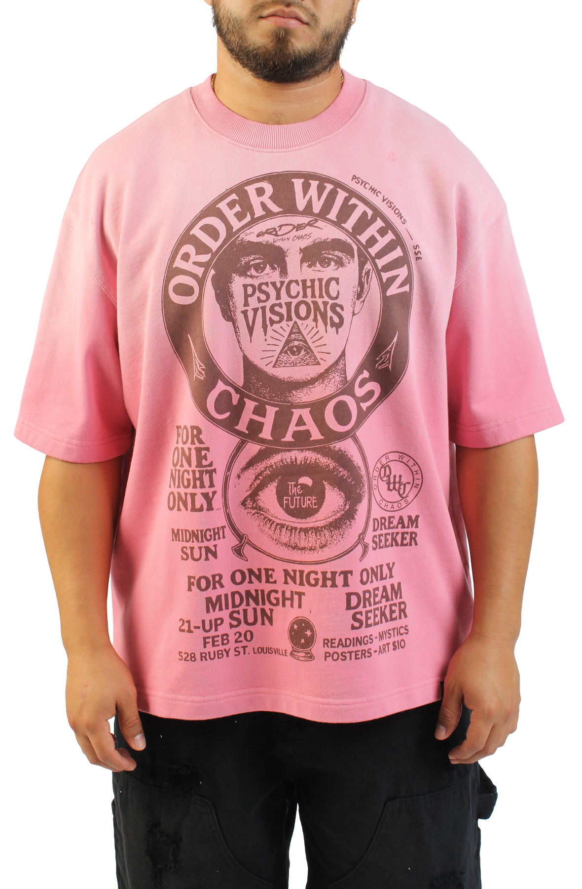 ORDER WITHIN CHAOS Psychedelic T-Shirt OWC-SP26-T014 - Shiekh