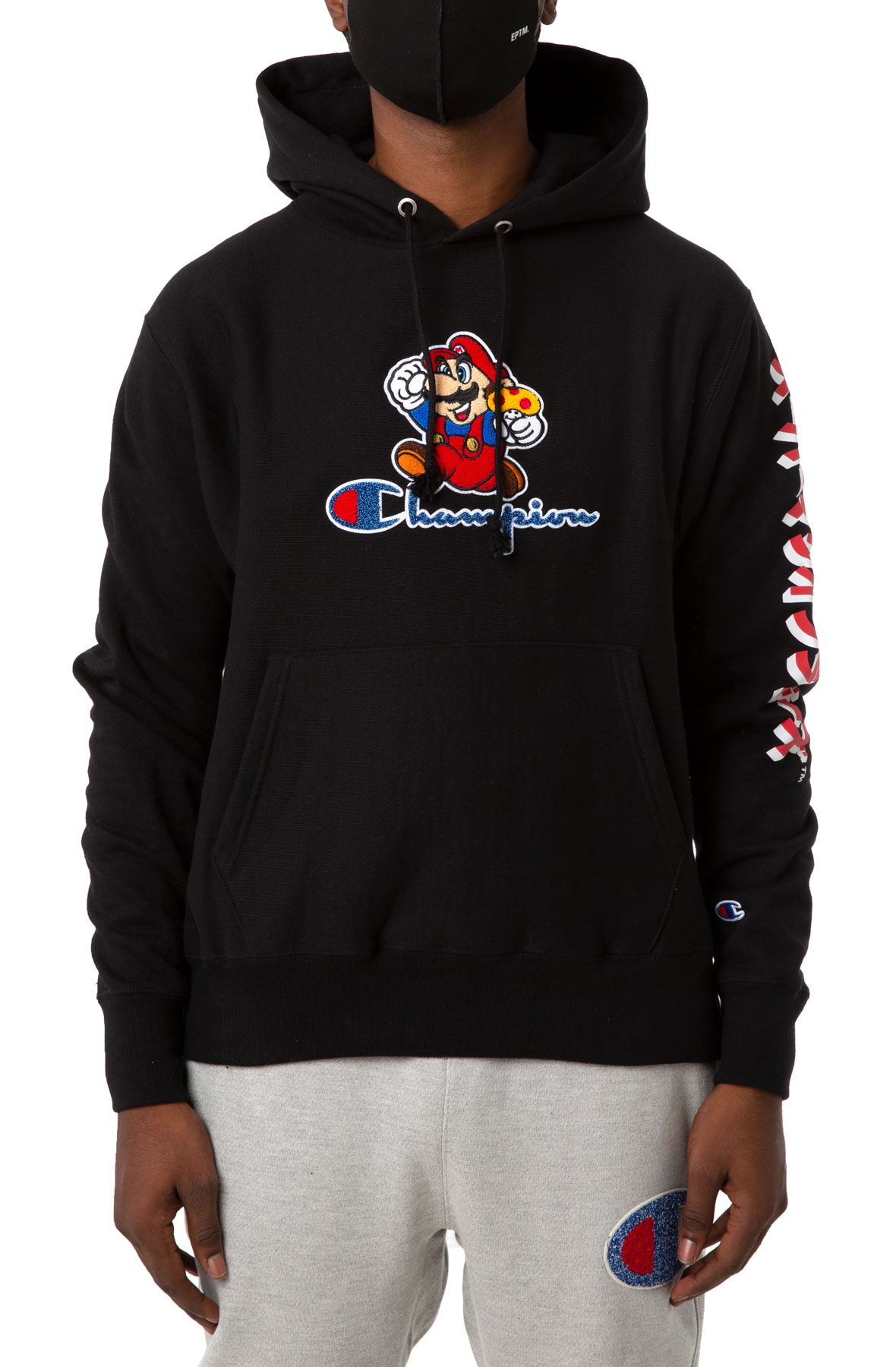 Mario champion hoodie sale