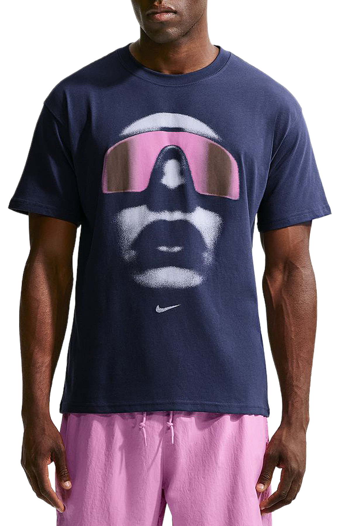2枚セットnante SUVIN COTTON TEE PINKとNAVY /S NIKE Sportswear 