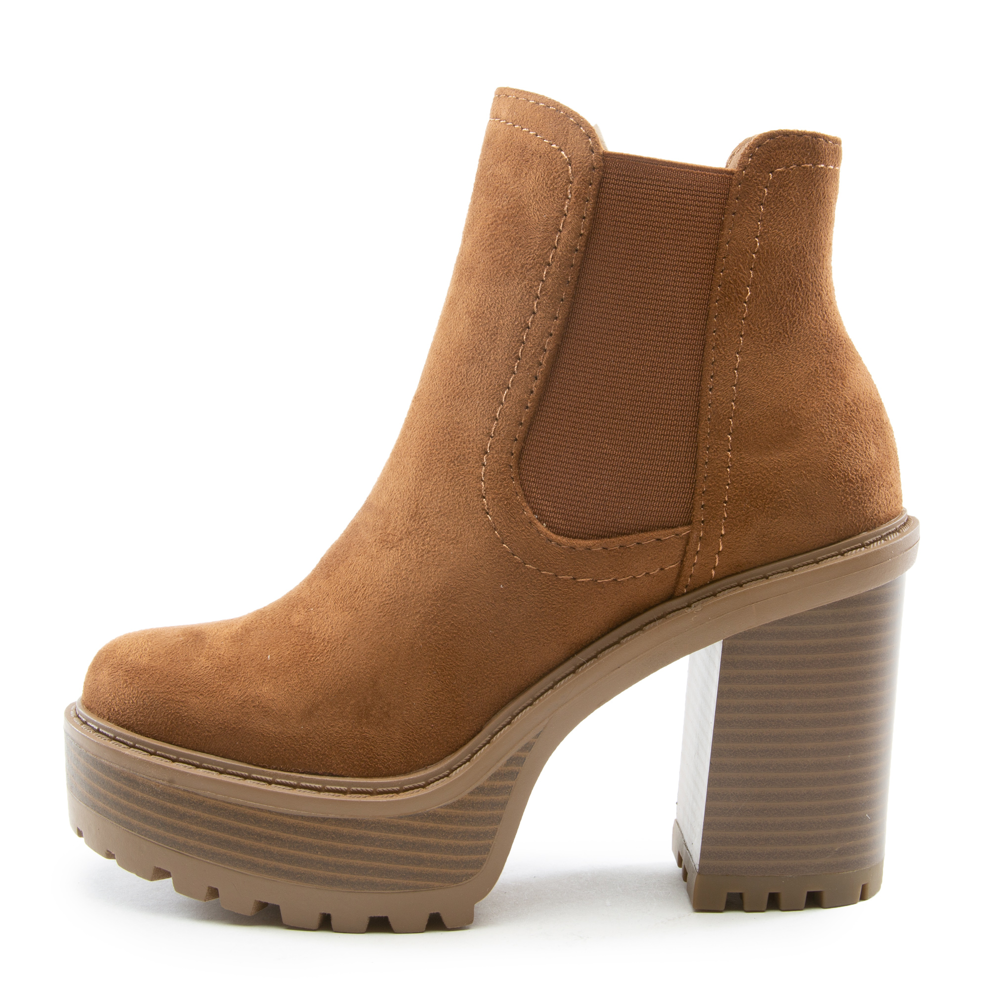 FD THINK-S HIGH HEEL BOOTIE Chestnut