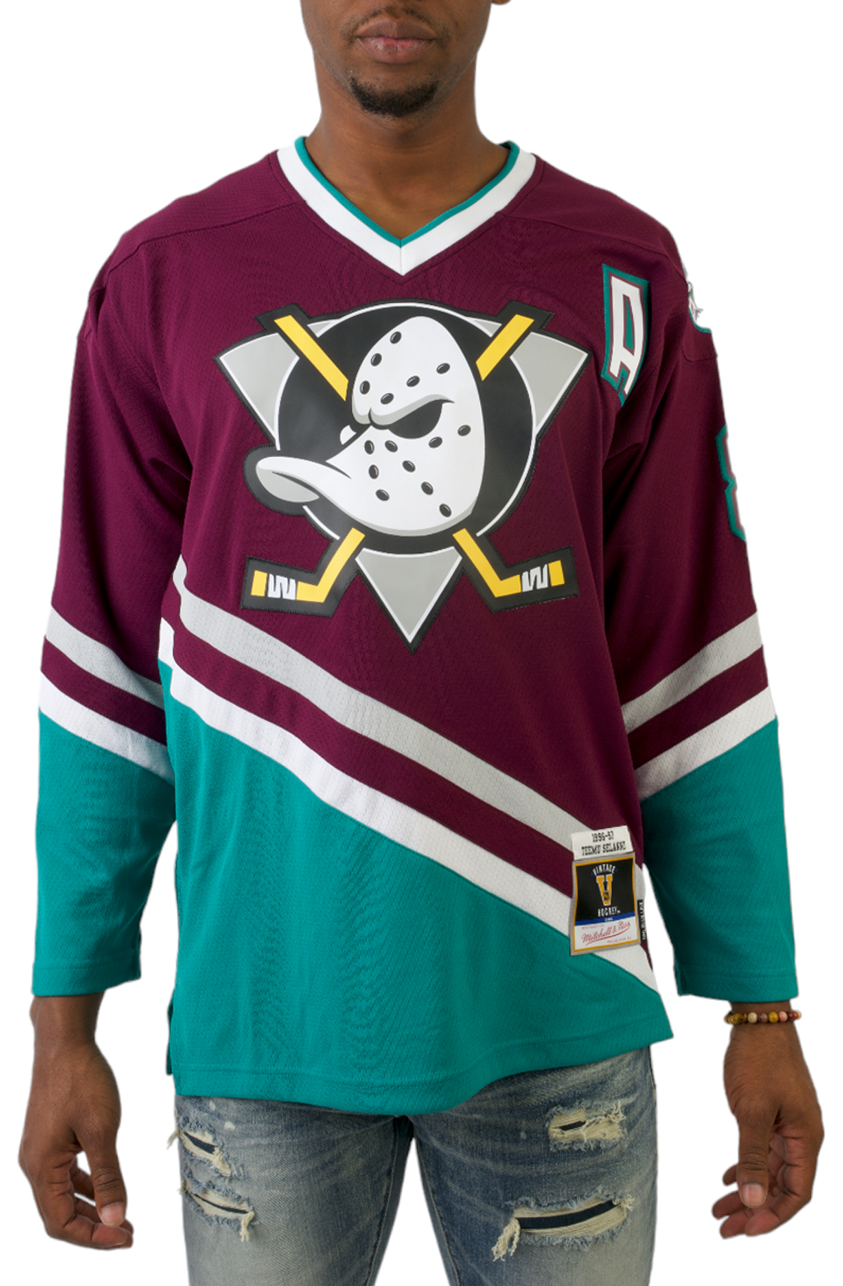 Purple ducks jersey on sale