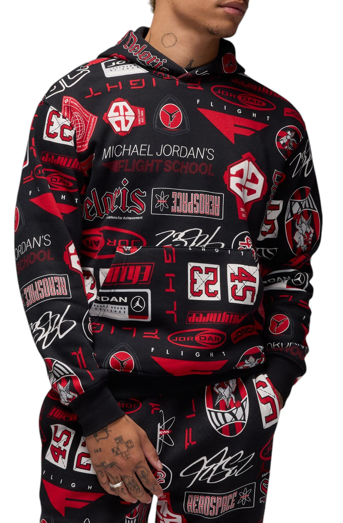 michael jordan essential fleece pullover hoodie