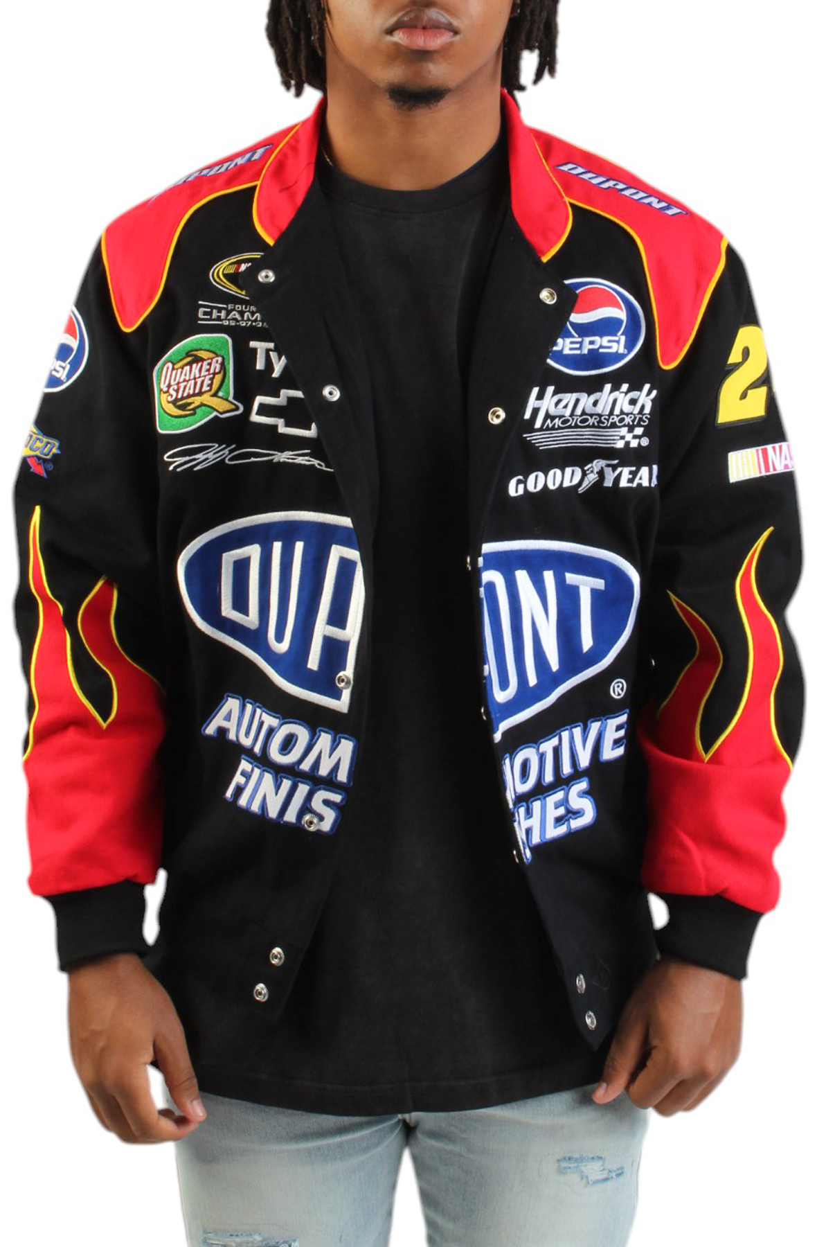 Black 2R Puffer Jacket – Racer Worldwide