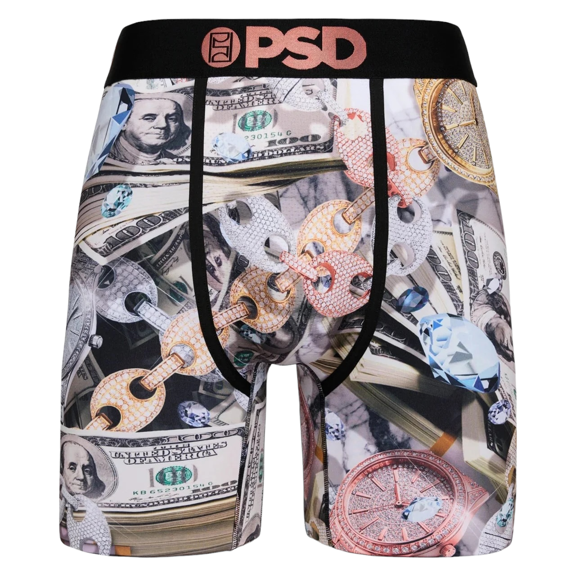 PSD Ice Money Roses Boxer Brief Underwear– Mainland Skate & Surf
