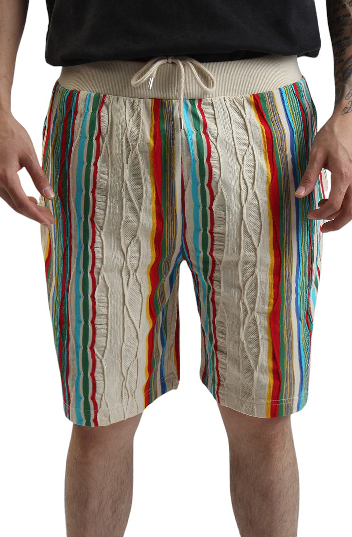 【HI FI FNK】21ss★ Classic Wool Striped Shorts Men's Retro Elite Custom Woven Shorts – Craft Sportswear NA