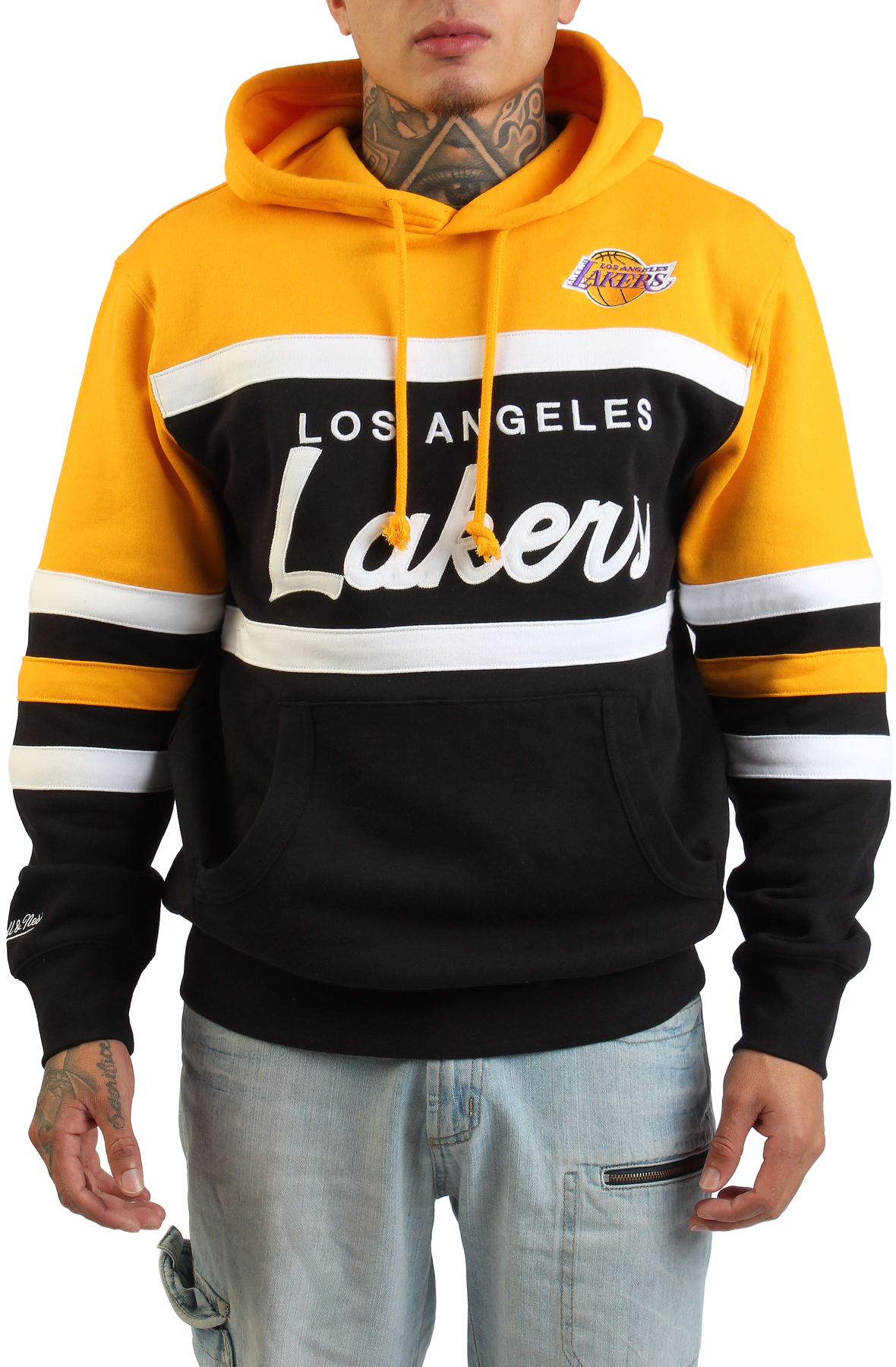 MITCHELL AND NESS NBA Los Angeles Lakers Head Coach Pullover