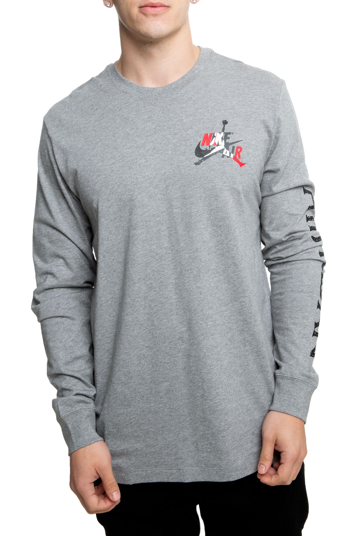 JORDAN Jumpman Classics Long Sleeve Tee CT6747 091 - Shiekh